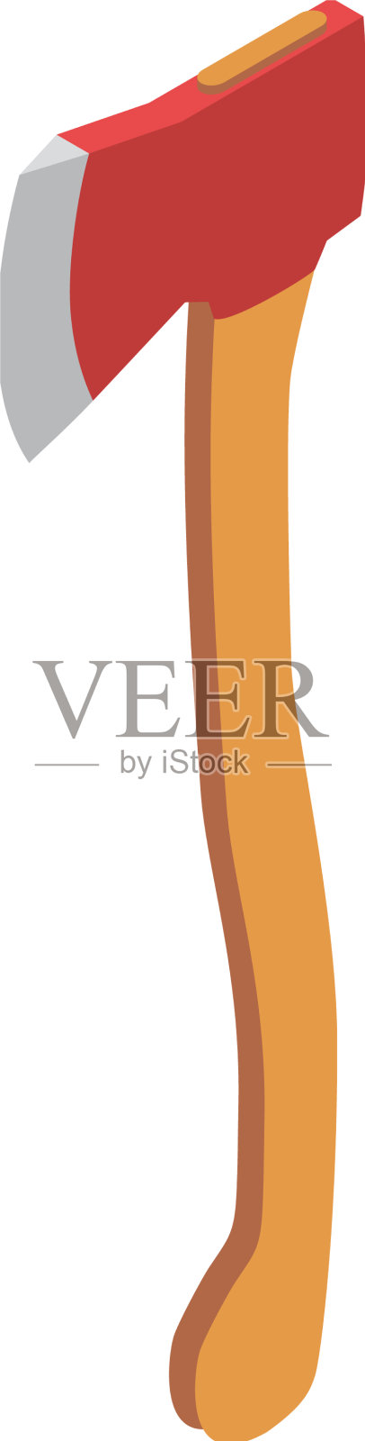 伐木工人组成的斧头设计元素图片