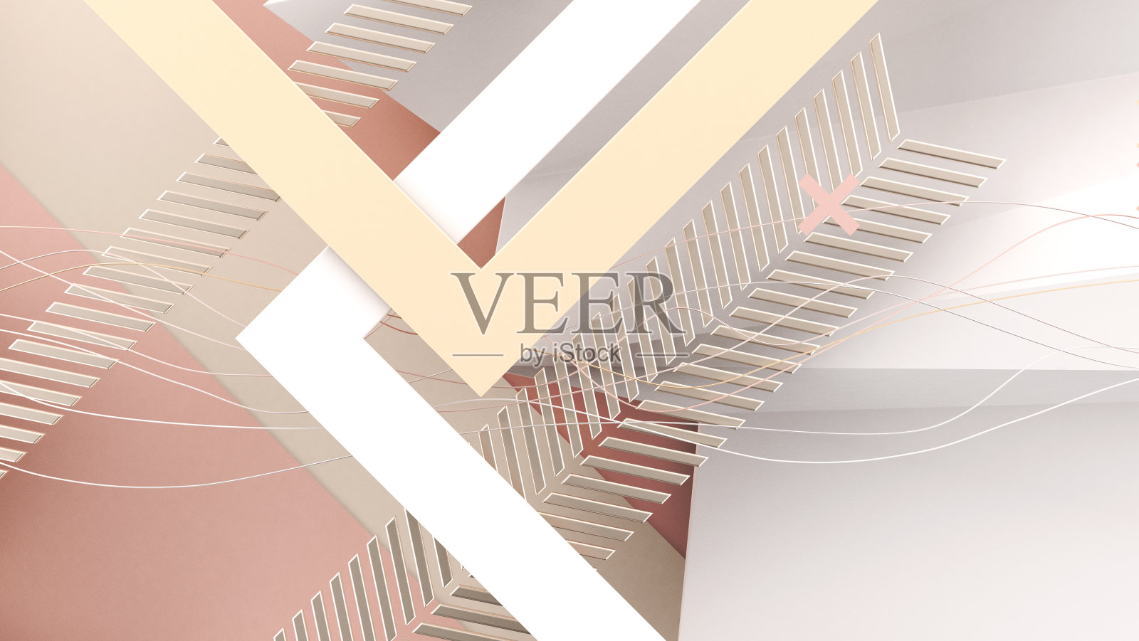 抽象背景中的几何形状照片摄影图片