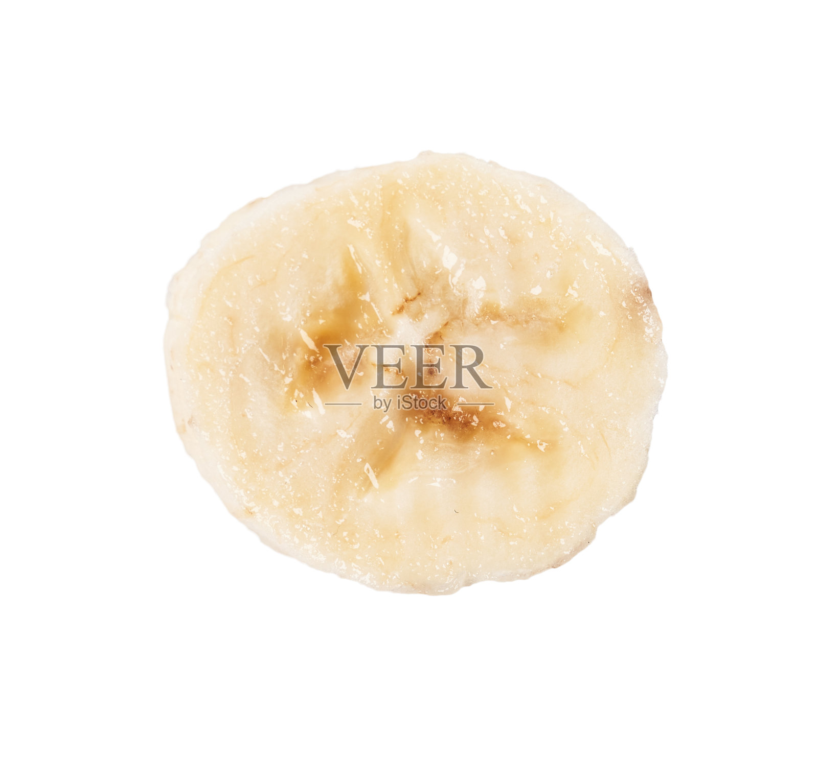 白色背景上的香蕉片照片摄影图片