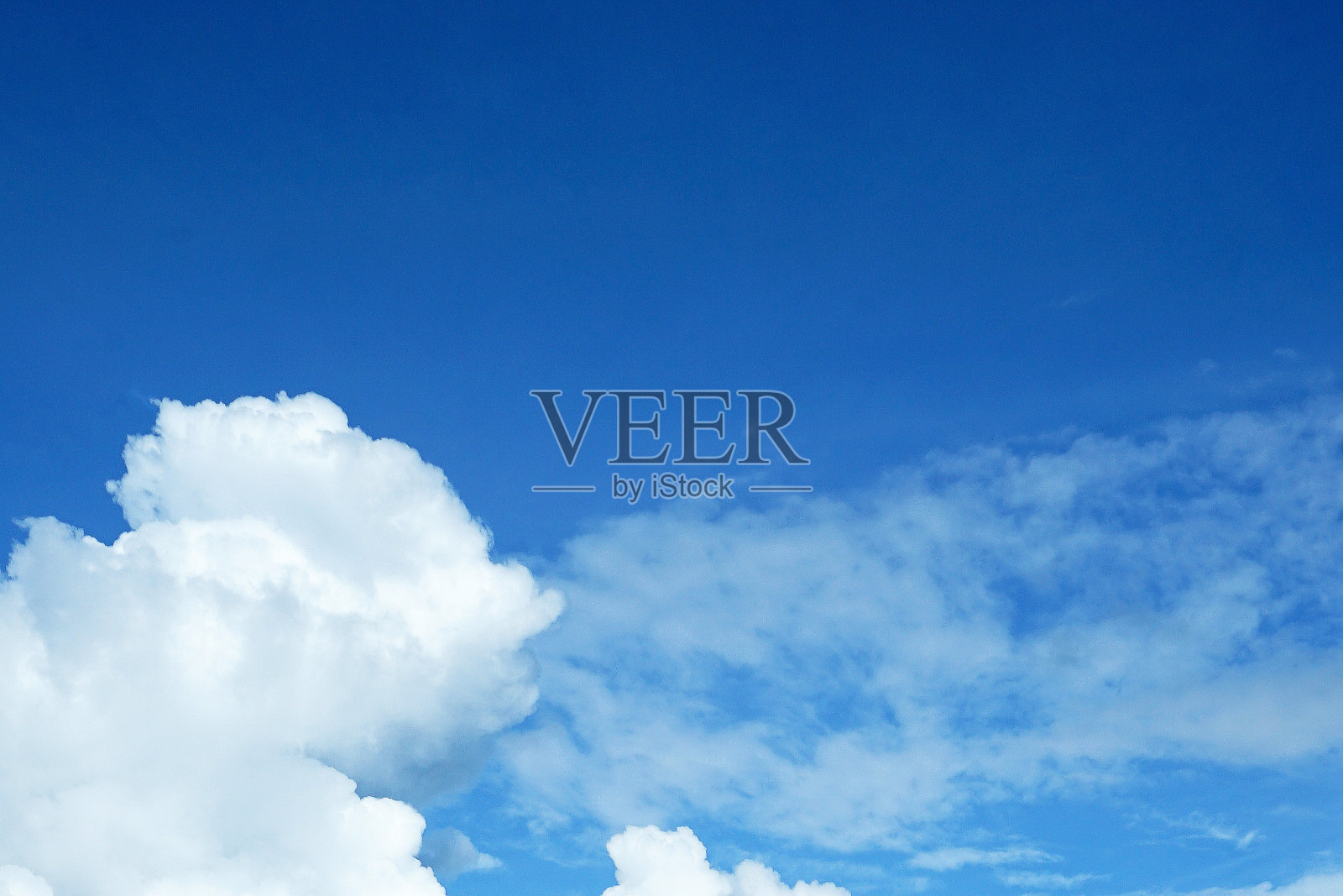 自然的多云蓝天照片摄影图片