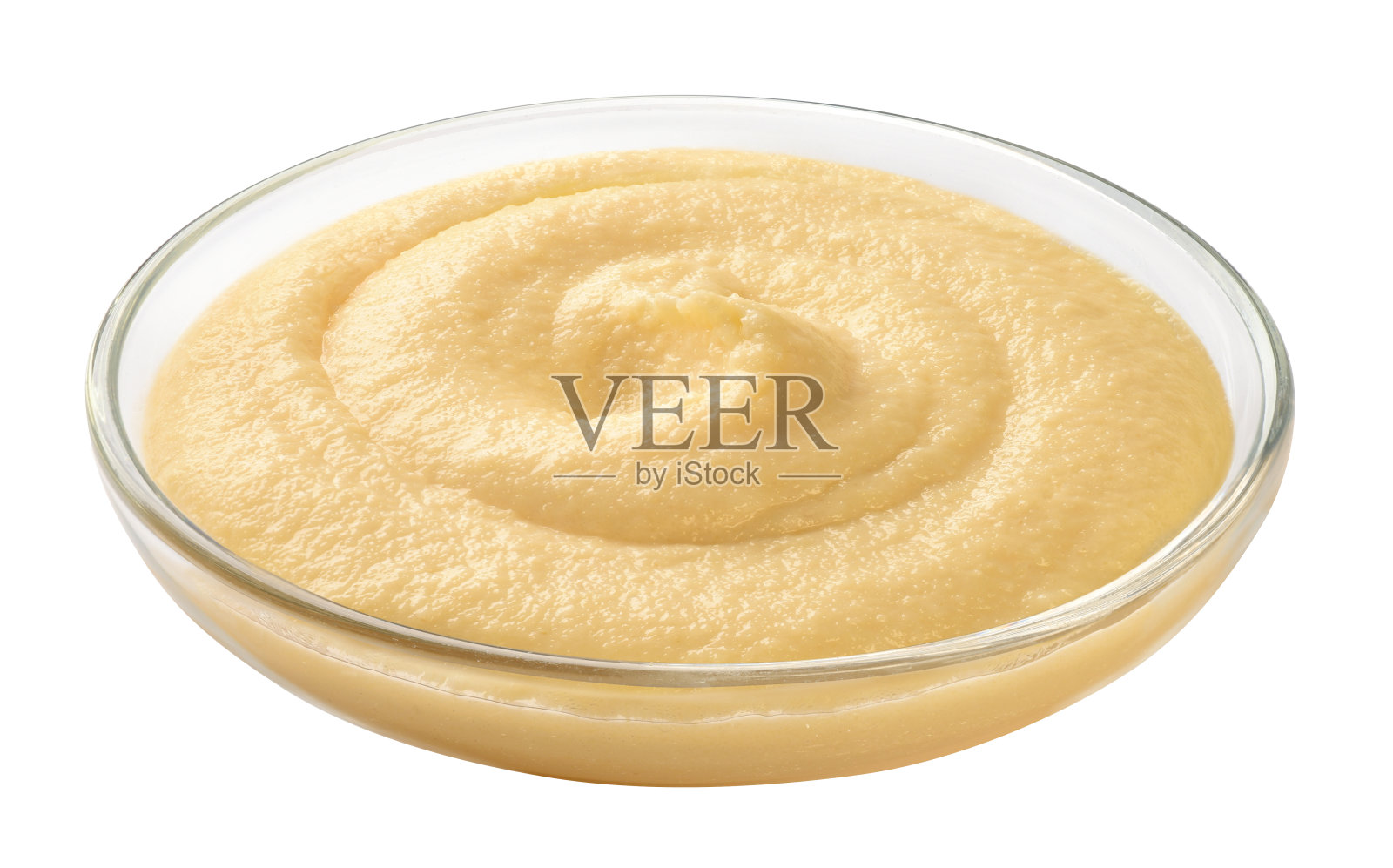 粗粒小麦粉布丁照片摄影图片