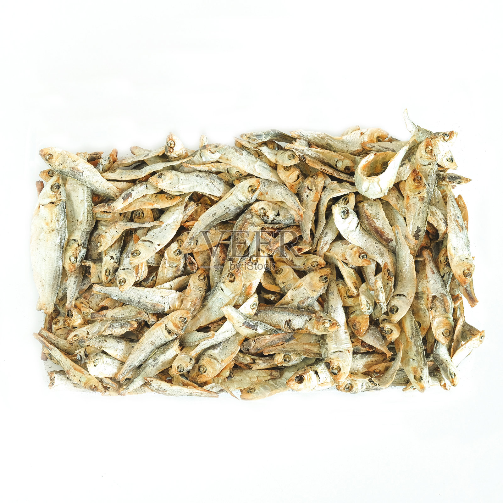 干小鱼海鲜烹饪食品文化。照片摄影图片