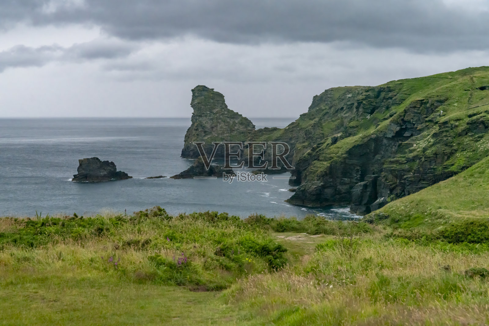 康沃尔海岸照片摄影图片