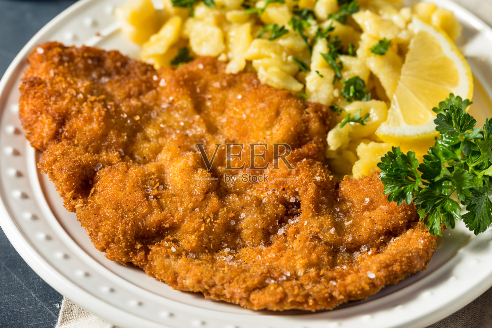 自制德国猪肉排照片摄影图片