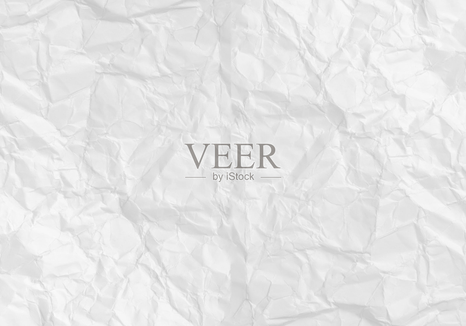 白皱纸纹理抽象背景。照片摄影图片