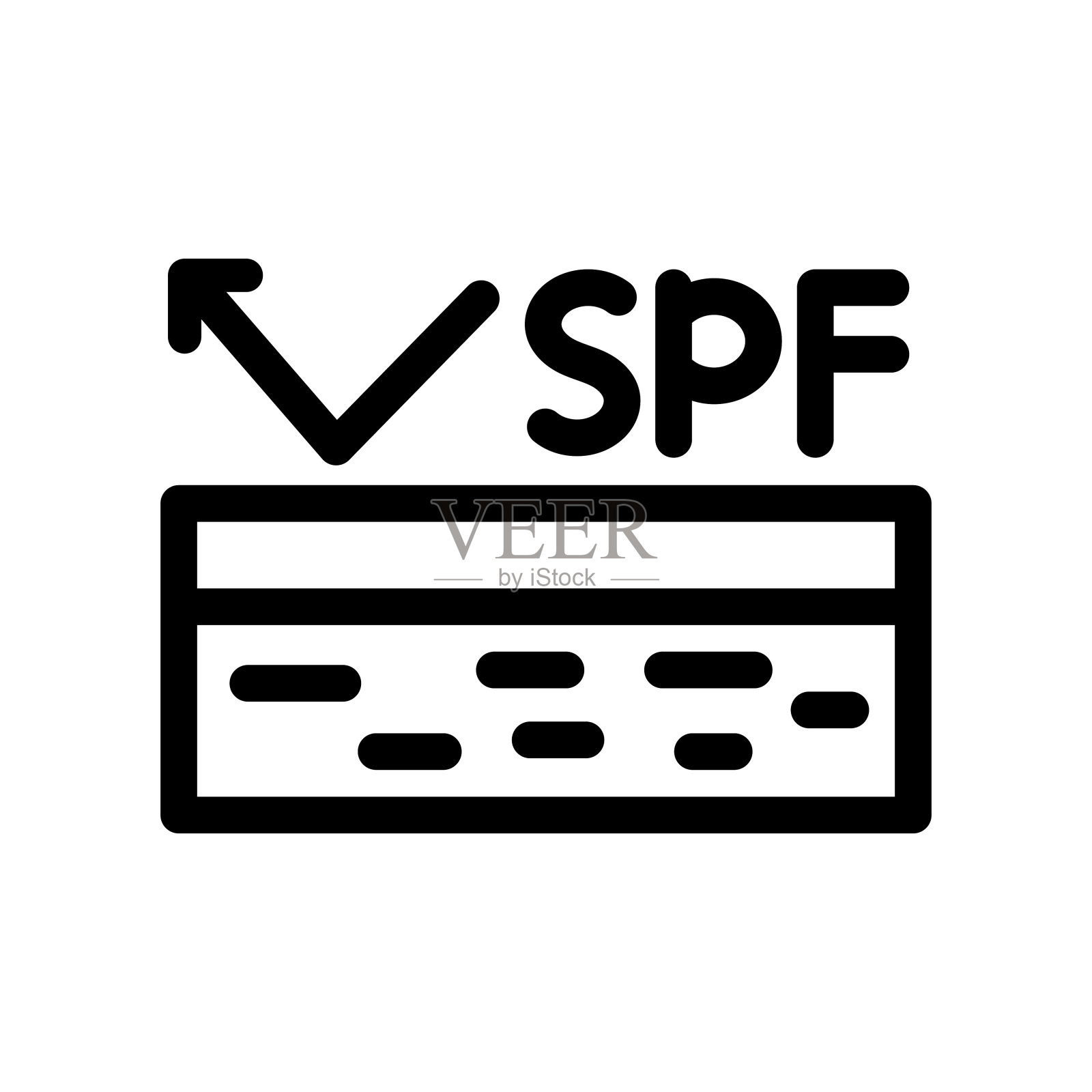 化妆品太阳图标插画图片素材