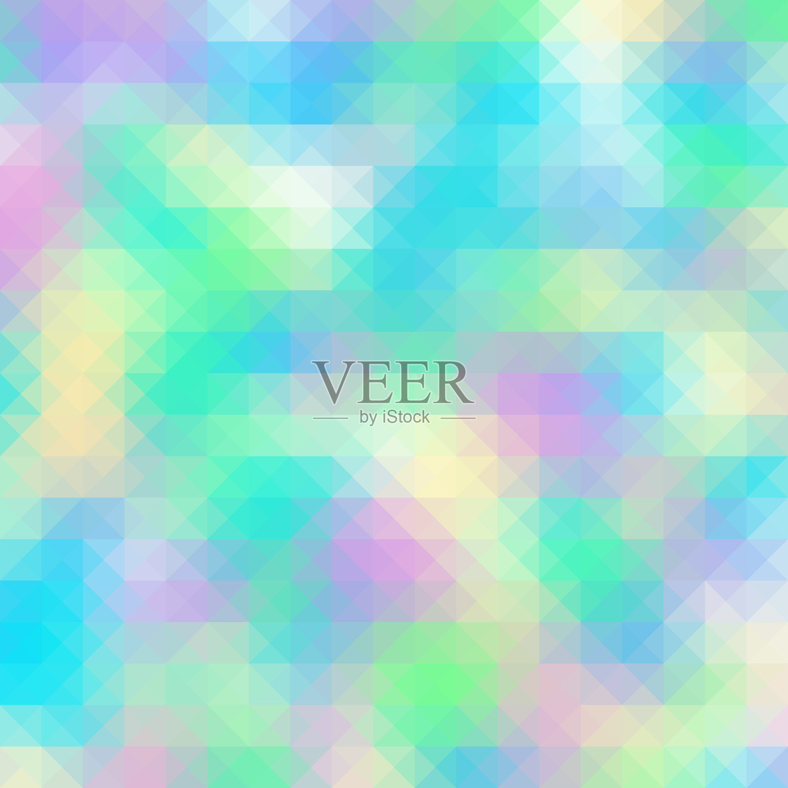 几何抽象图案在低聚风格。插画图片素材