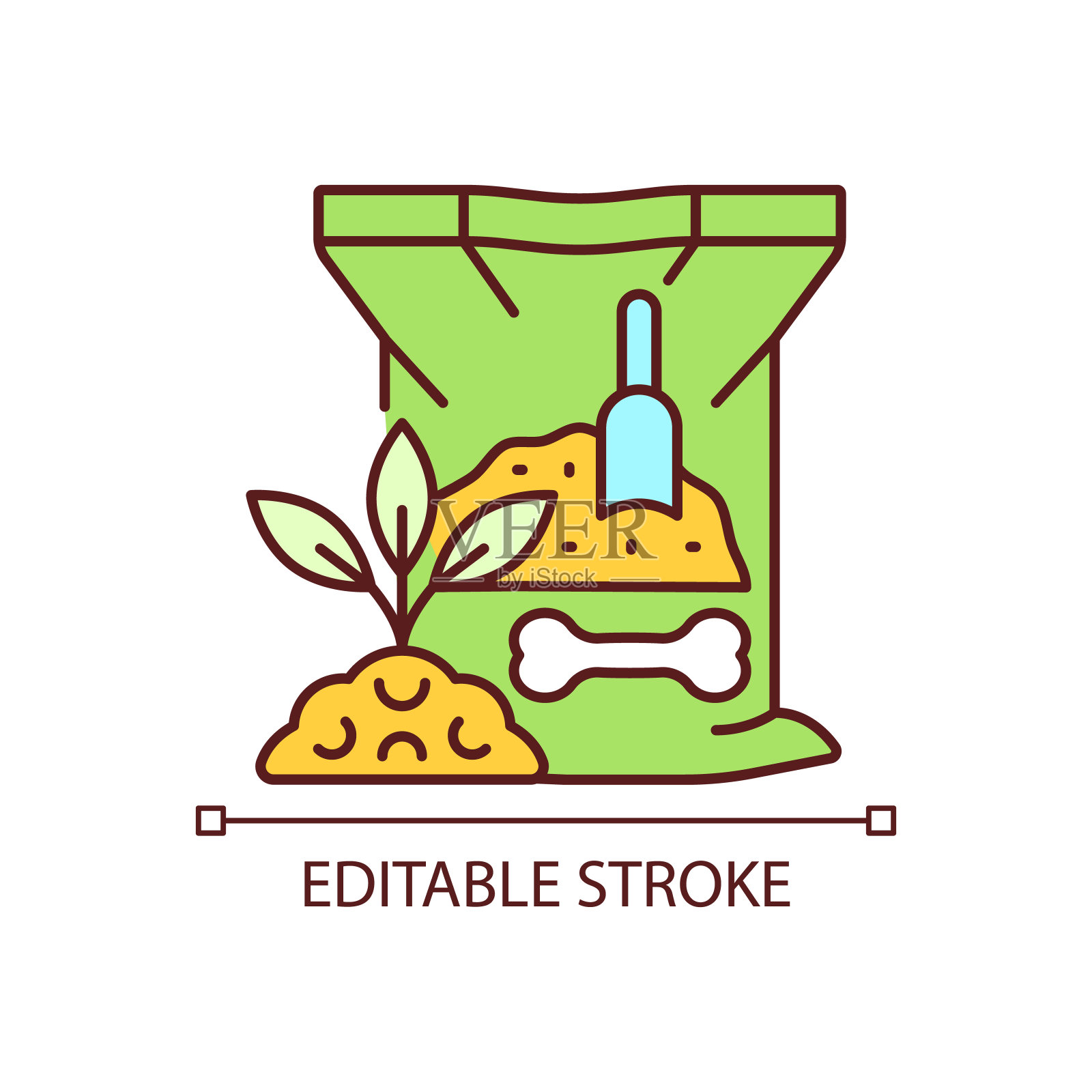 骨粉RGB颜色图标设计元素图片