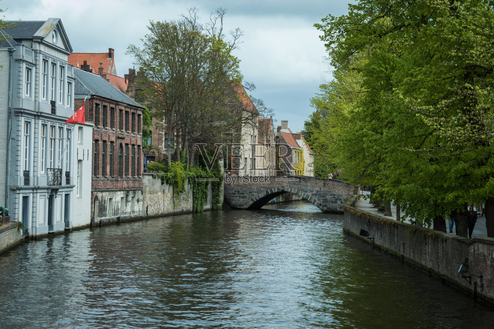 美丽的中世纪城市布鲁日照片摄影图片