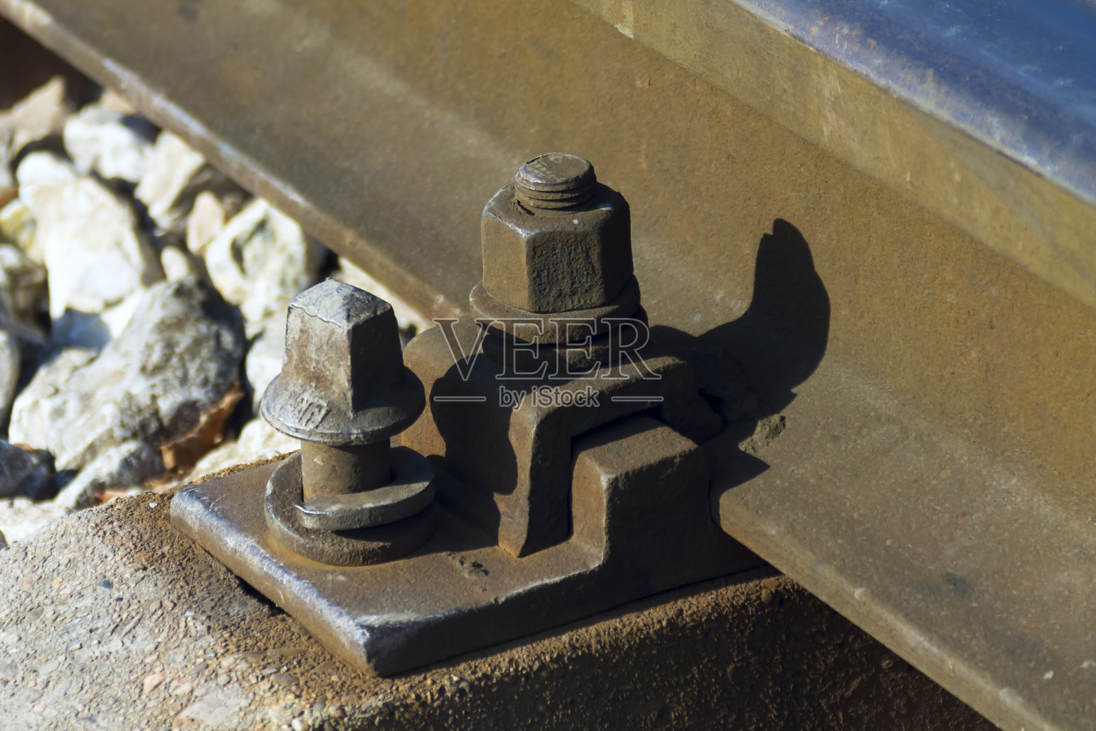 松铁路螺丝照片摄影图片