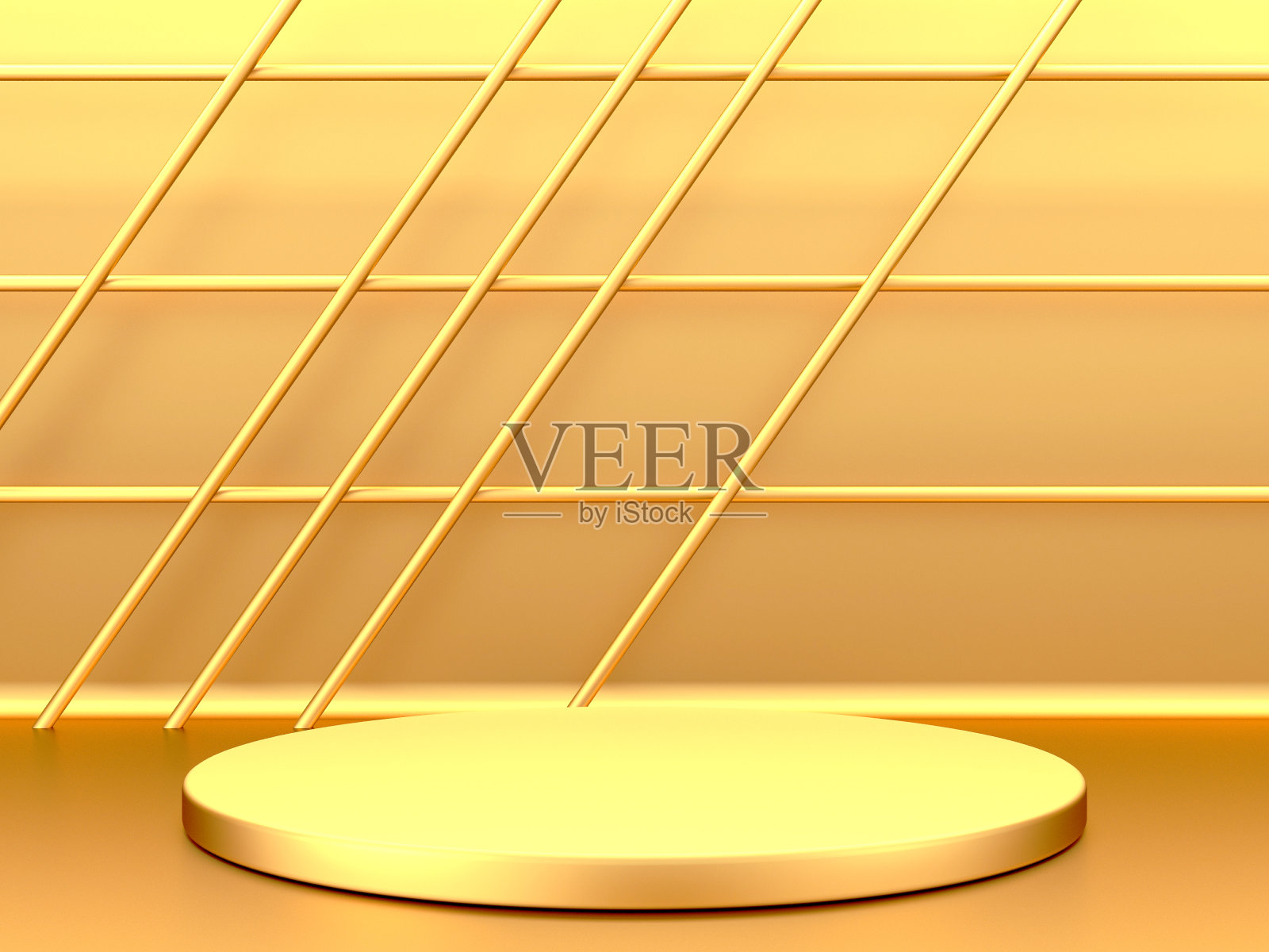 金色豪华基座或空白讲台照片摄影图片