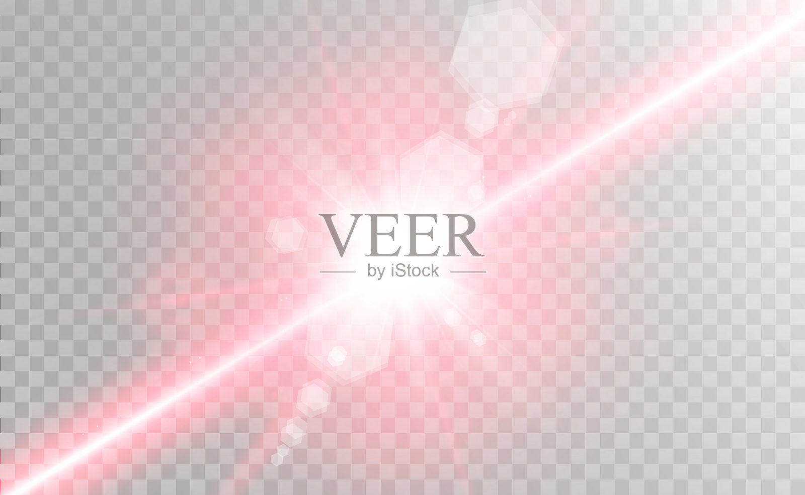 抽象的激光束。插画图片素材