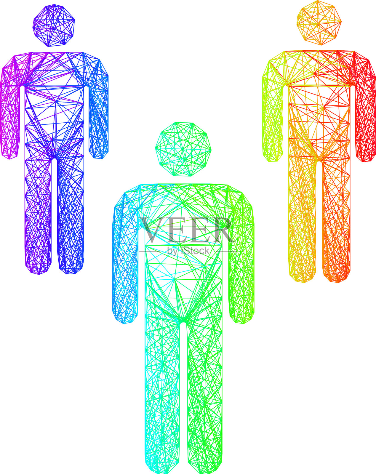 明亮的净人插画图片素材