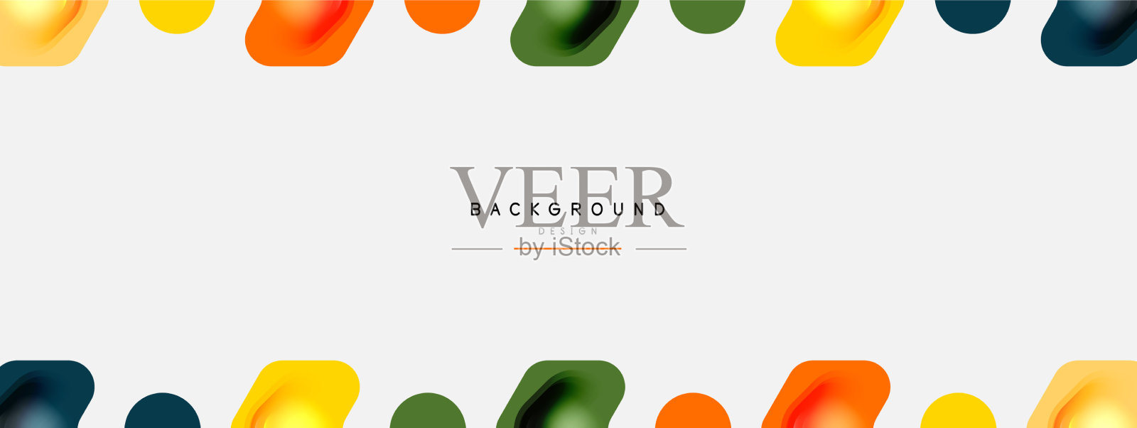 白色背景上的颜色箭头形状最小插画图片素材