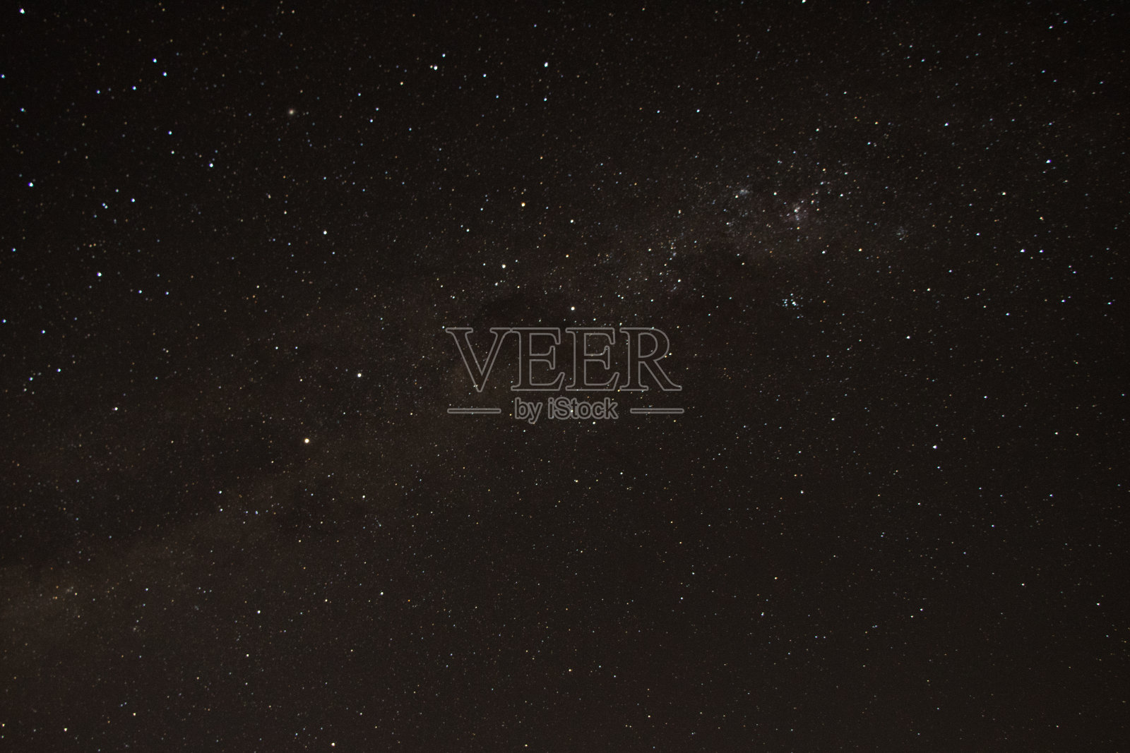 傍晚的天空满是OS星星照片摄影图片