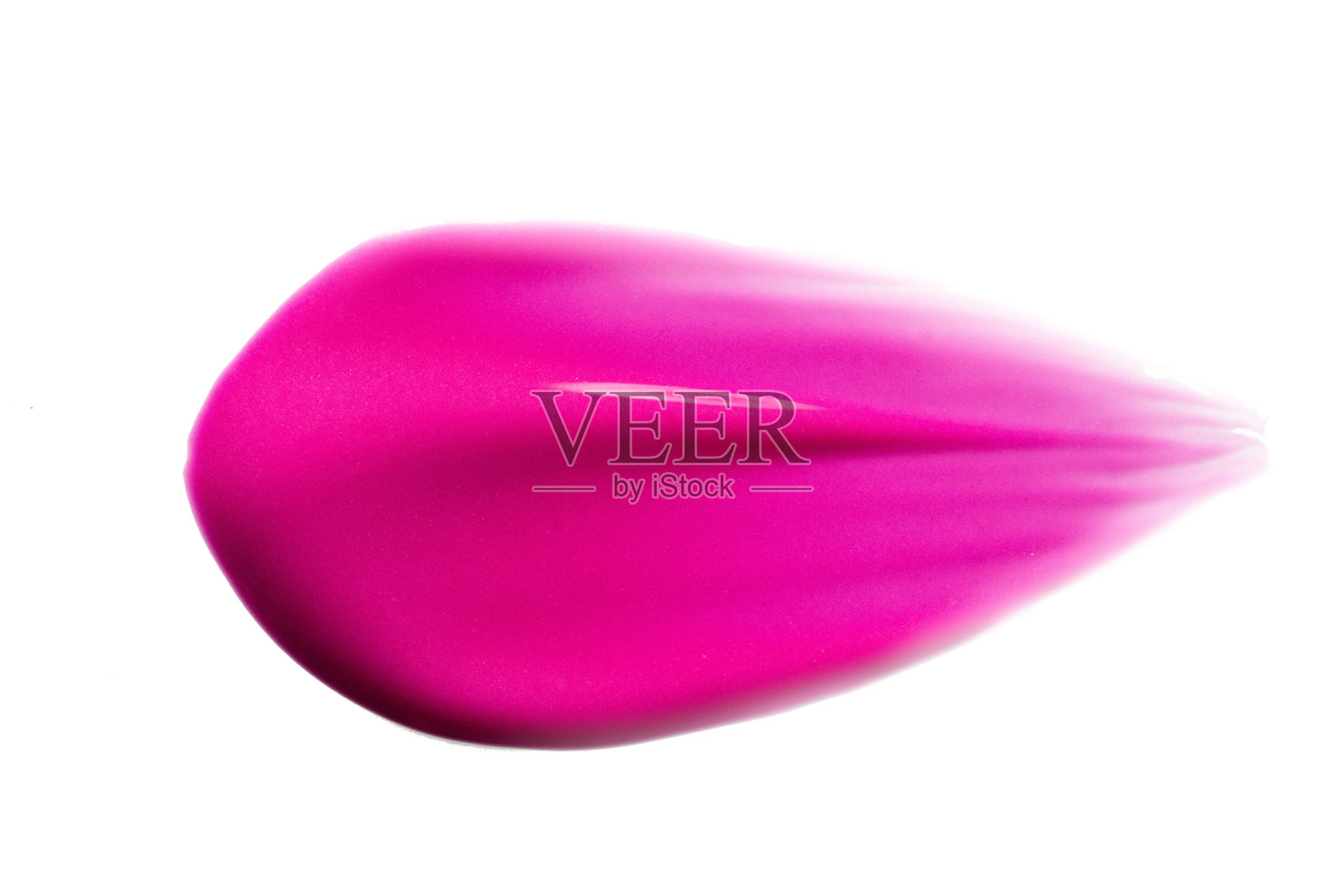 粉红色丙烯酸涂料涂在白色背景照片摄影图片