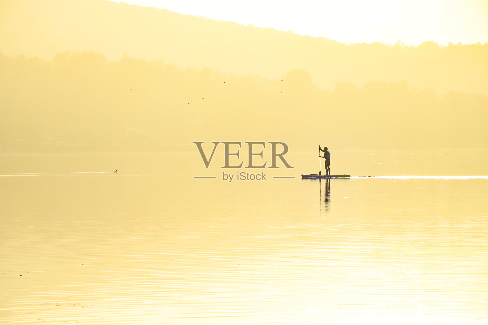 湖的寂静照片摄影图片