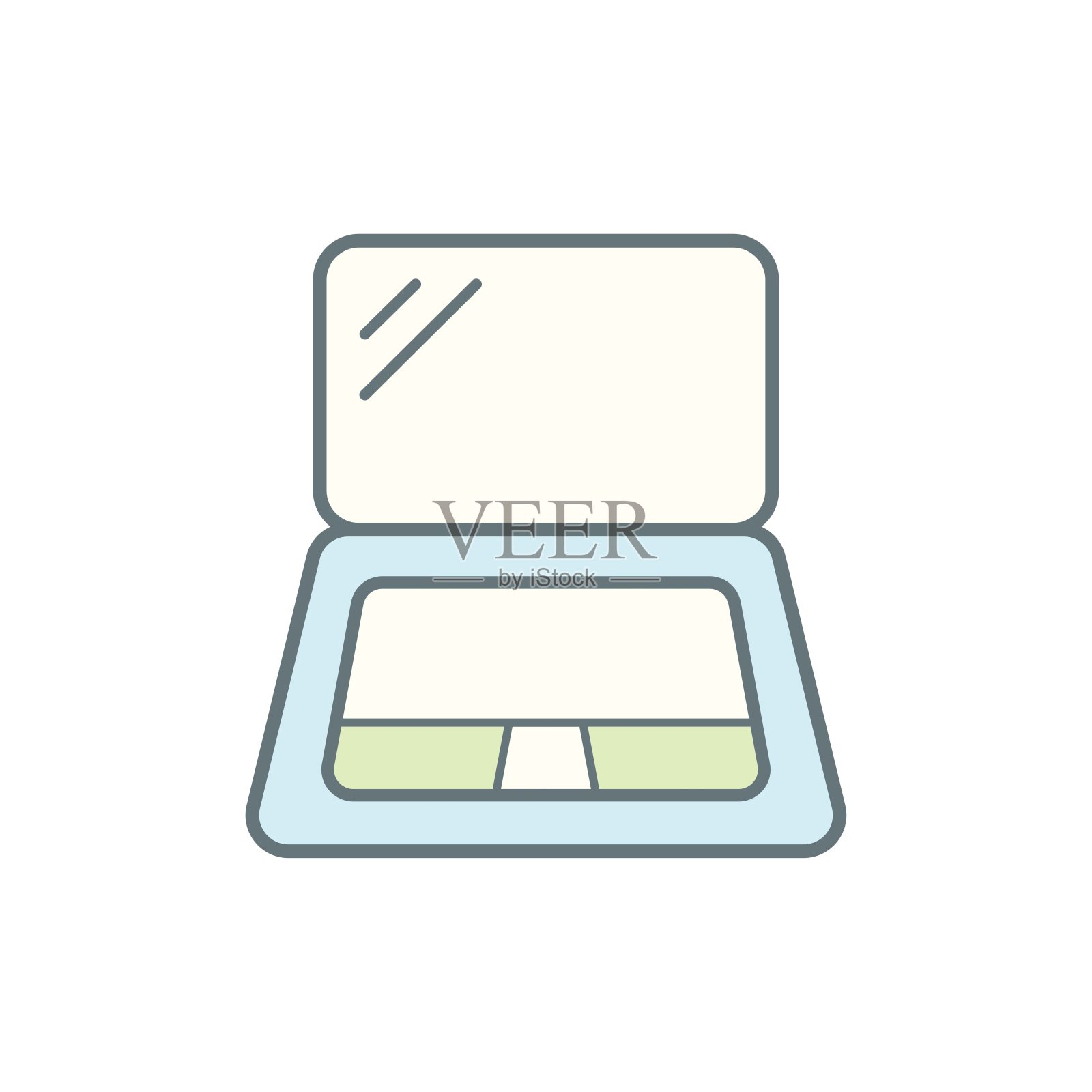 笔记本图标矢量设计模板图标素材