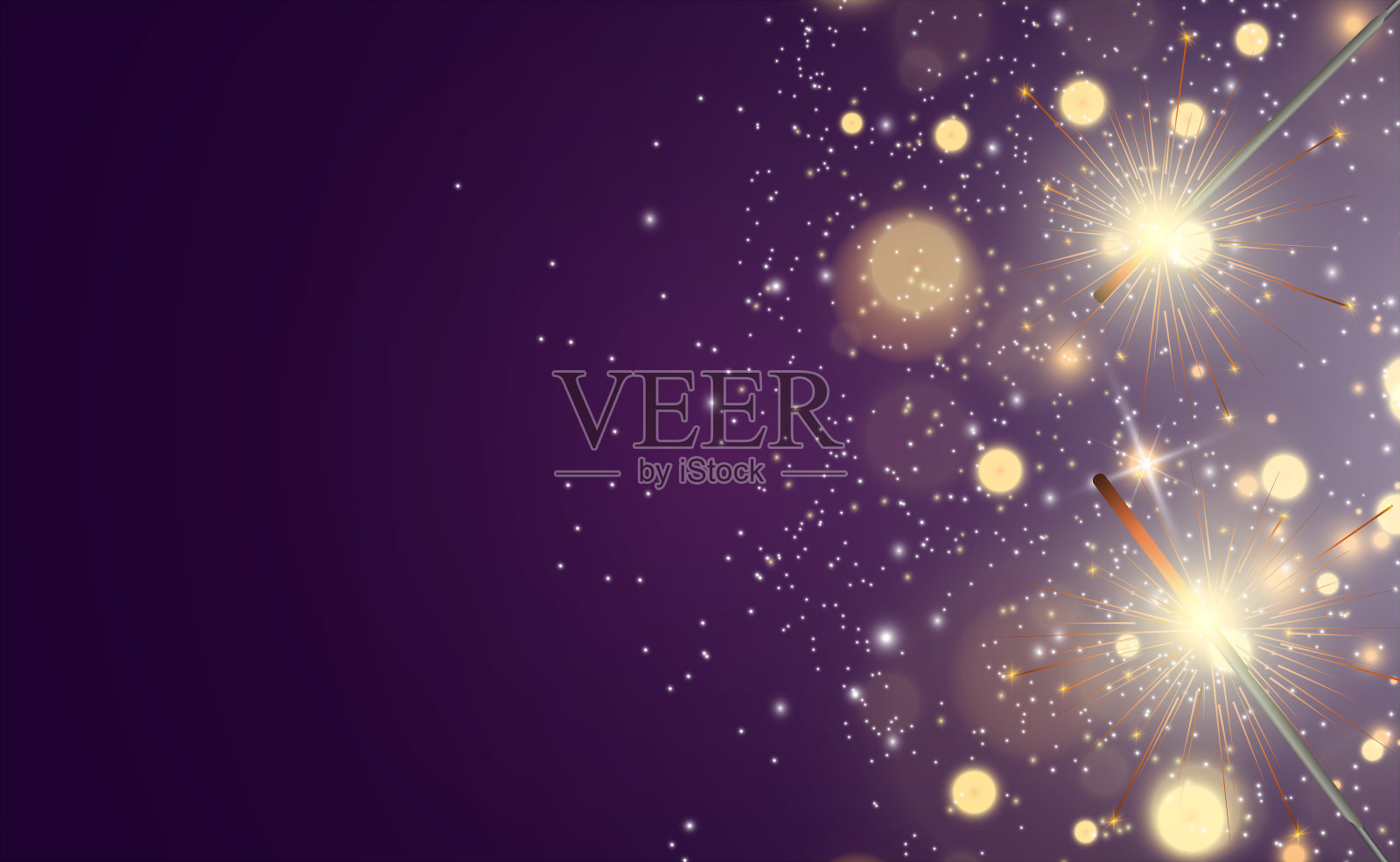 神奇的光。炯炯有神的眼睛。蜡烛在背景上闪闪发光。插画图片素材