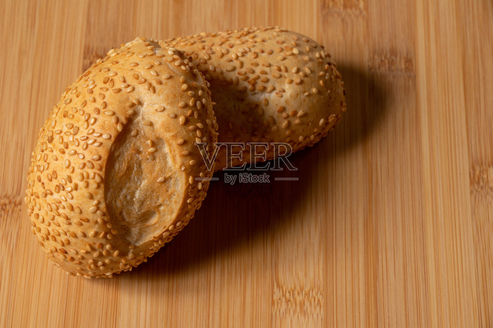 美味的芝麻面包照片摄影图片