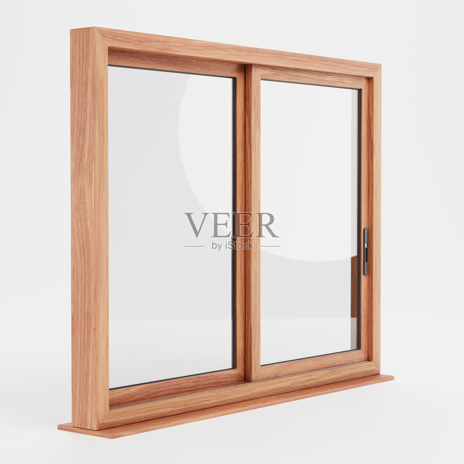 双滑动窗口的现实3D渲染照片摄影图片