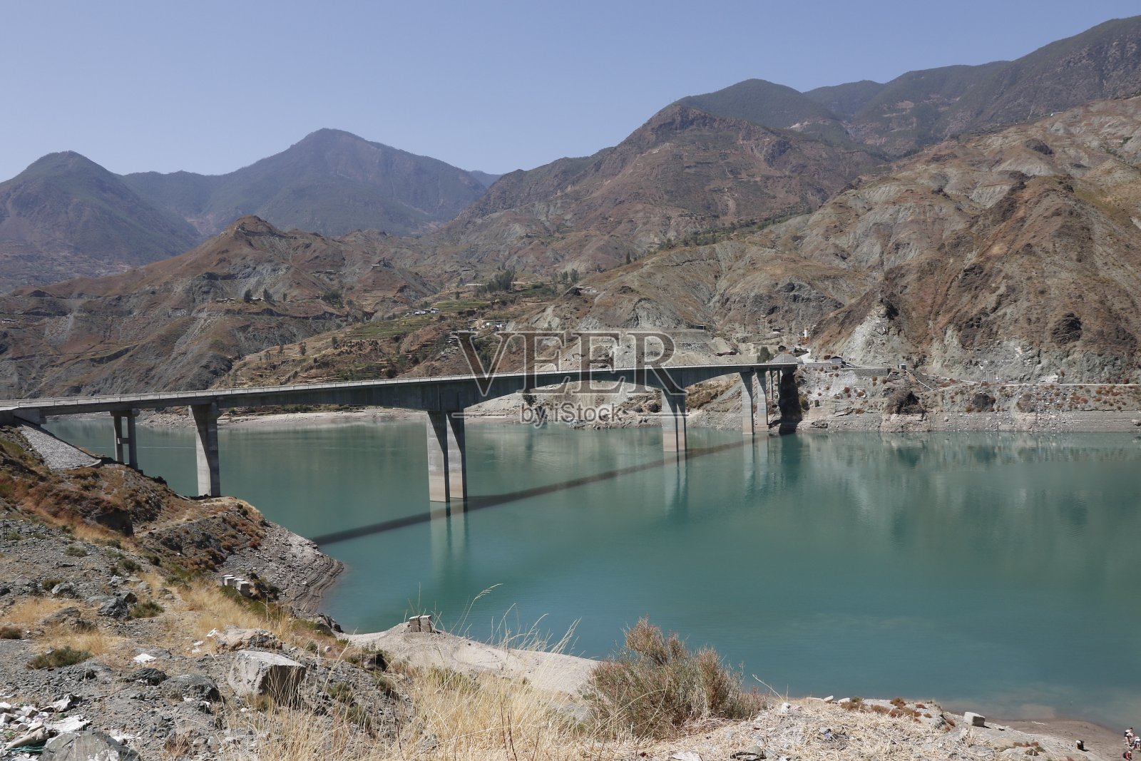 金沙河，江都桥照片摄影图片