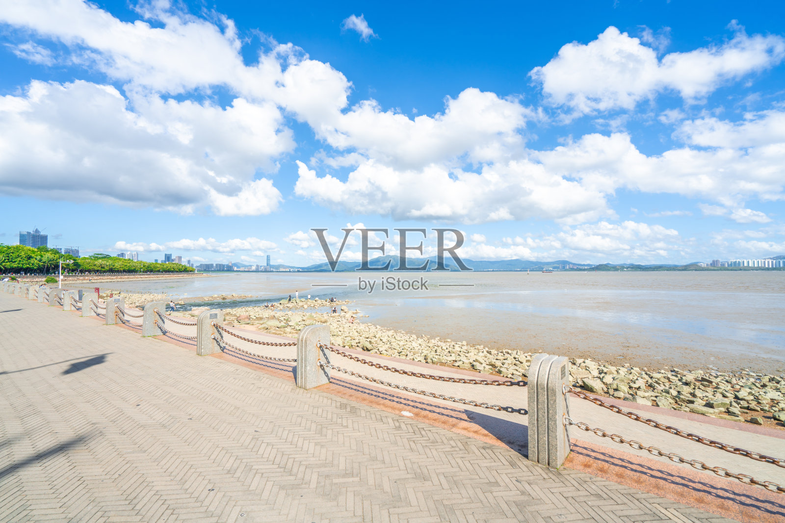 深圳湾公园位于广东省深圳市照片摄影图片