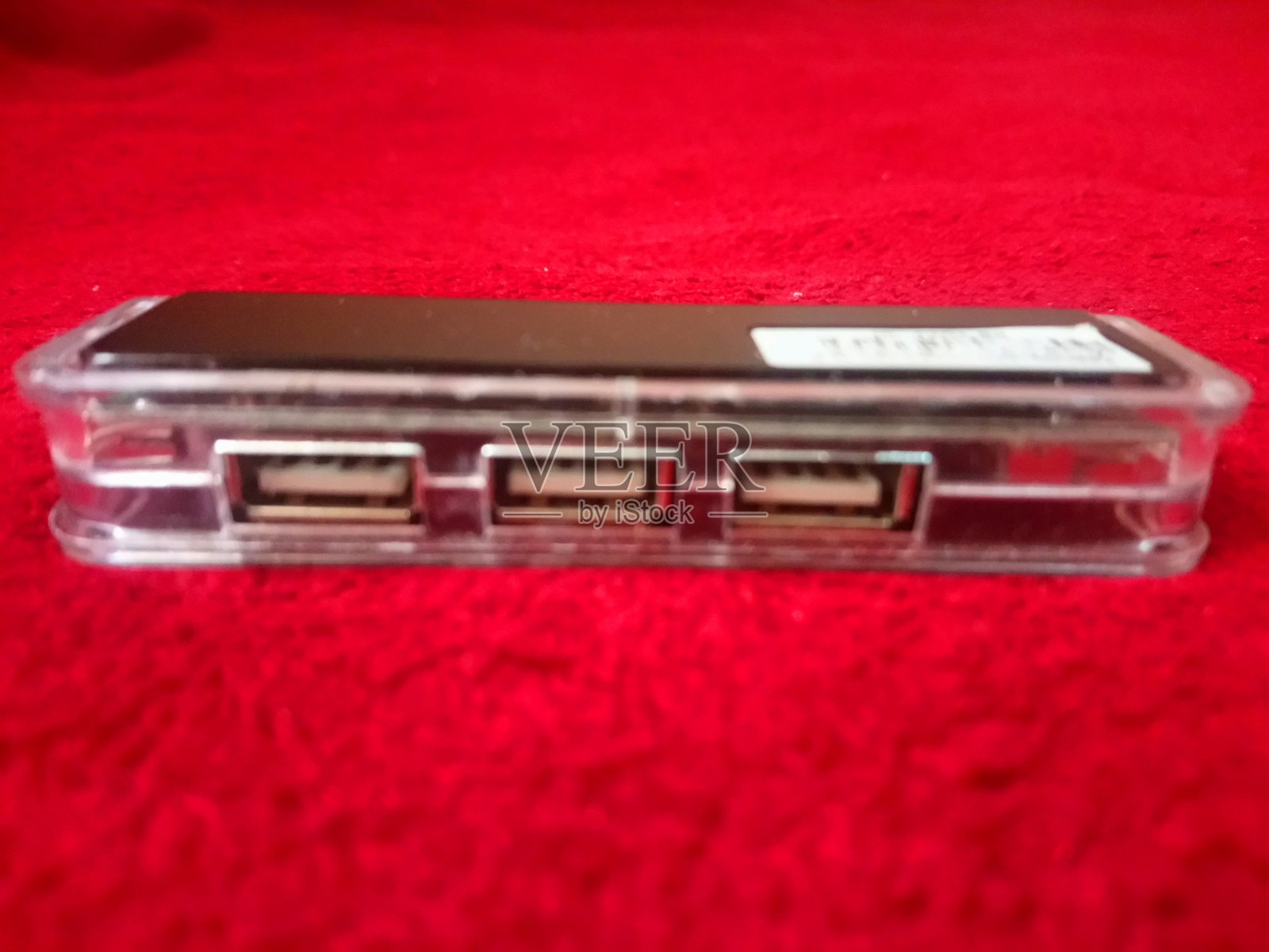 集线器=设备与usb电缆的各种入口照片摄影图片