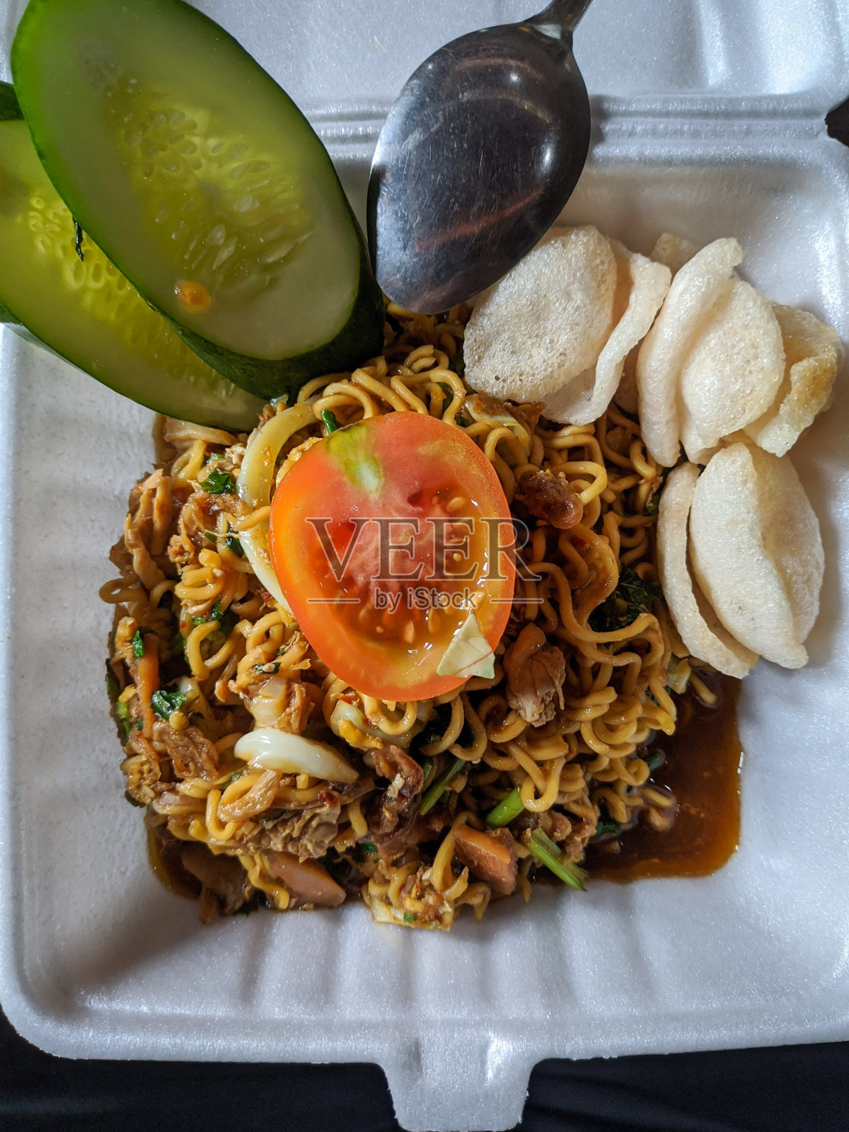 炒面照片摄影图片