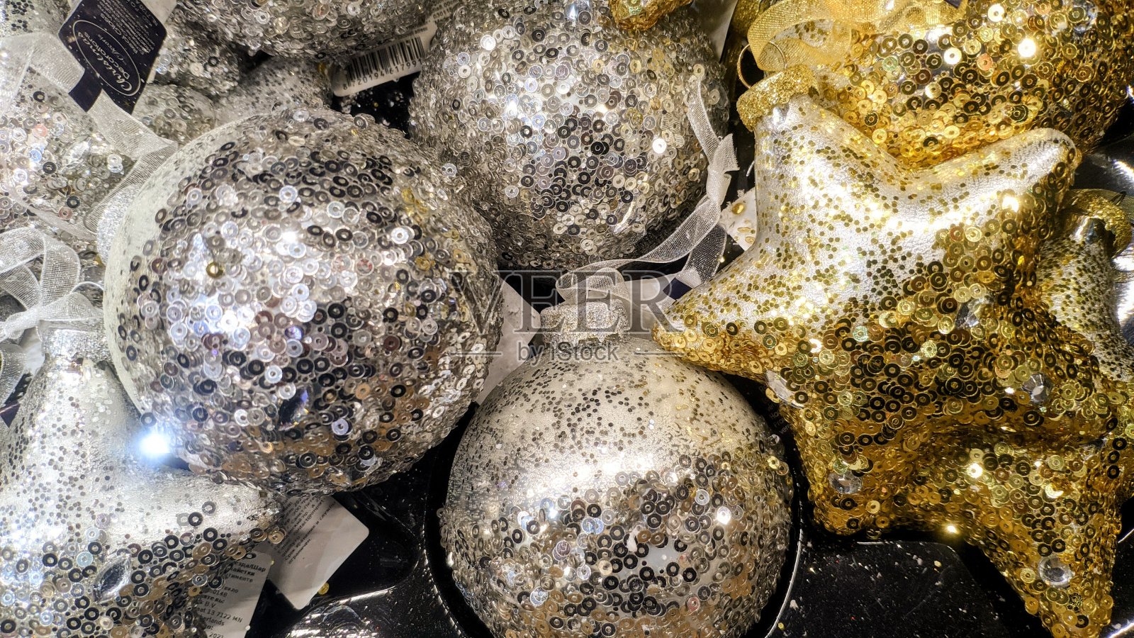 圣诞装饰品照片摄影图片