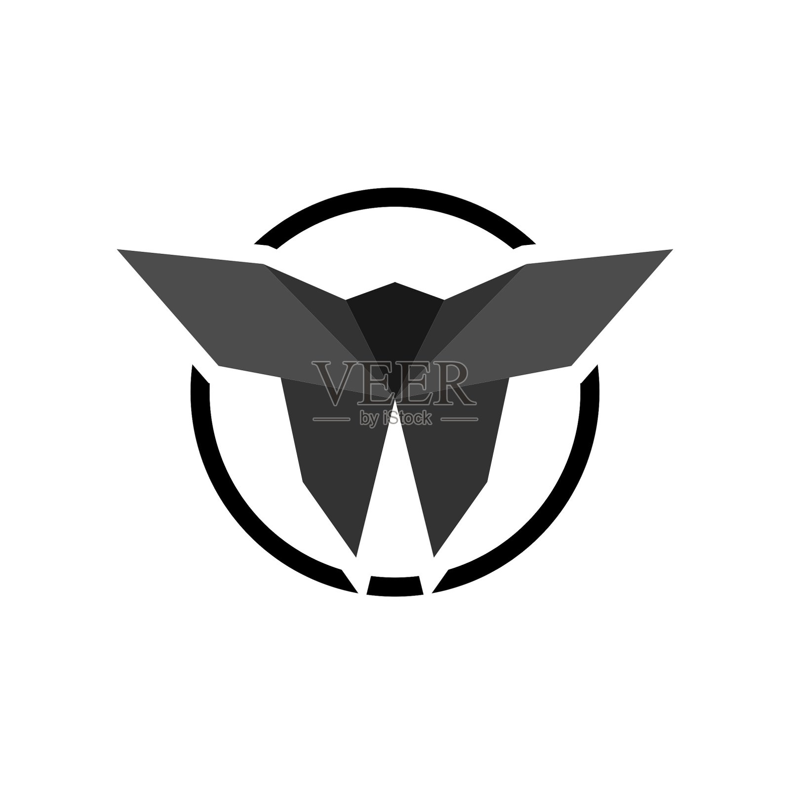 蝙蝠折纸插画图片素材