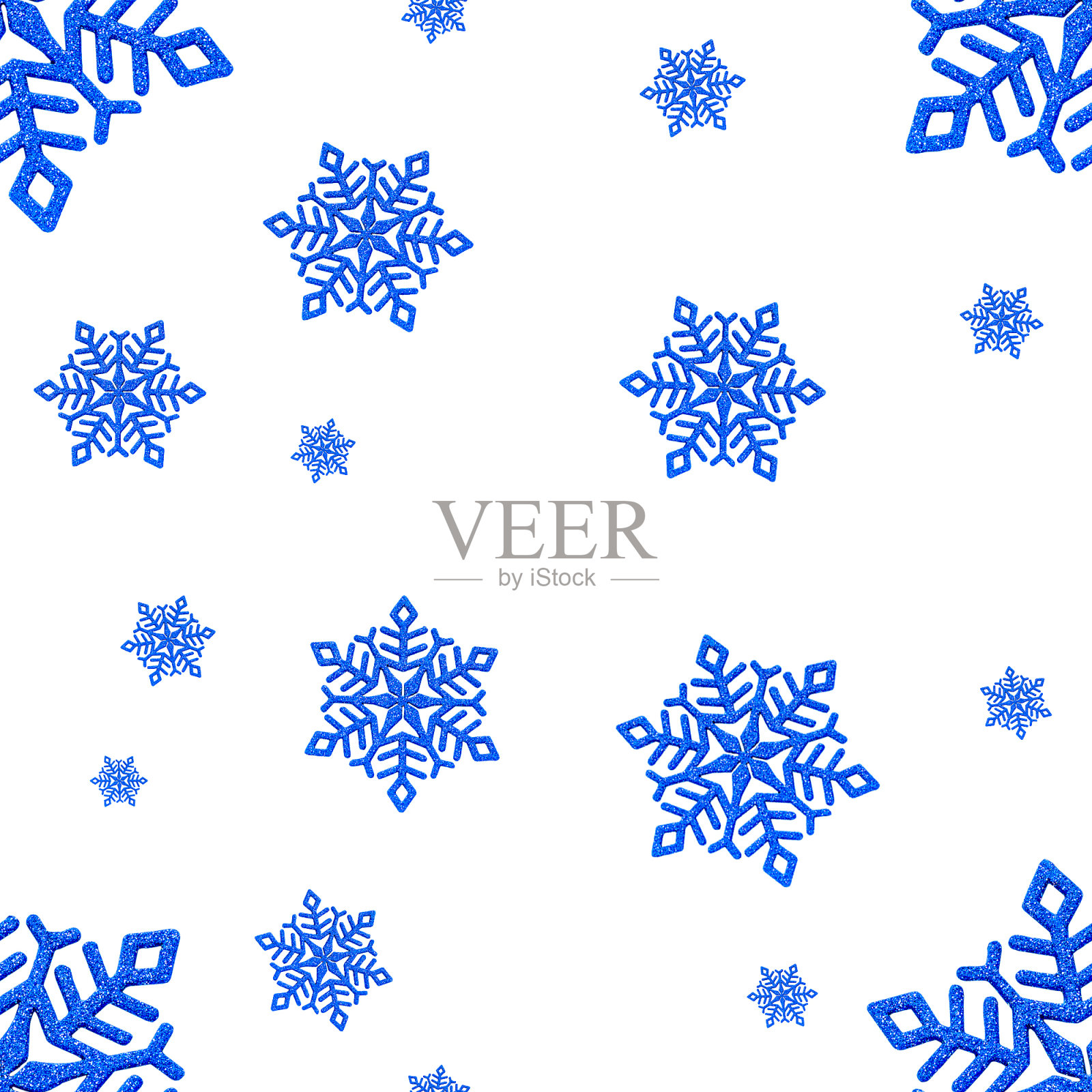 无缝的圣诞图案。照片摄影图片