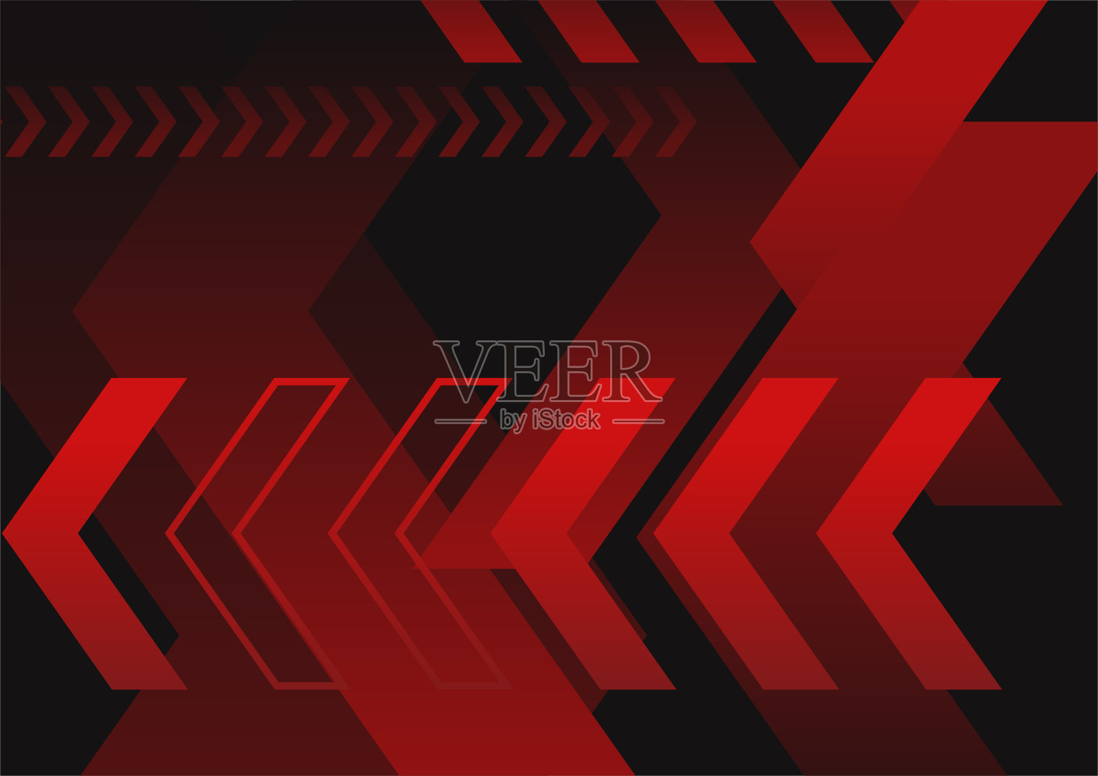 现代设计中红色和深色的抽象背景插画图片素材