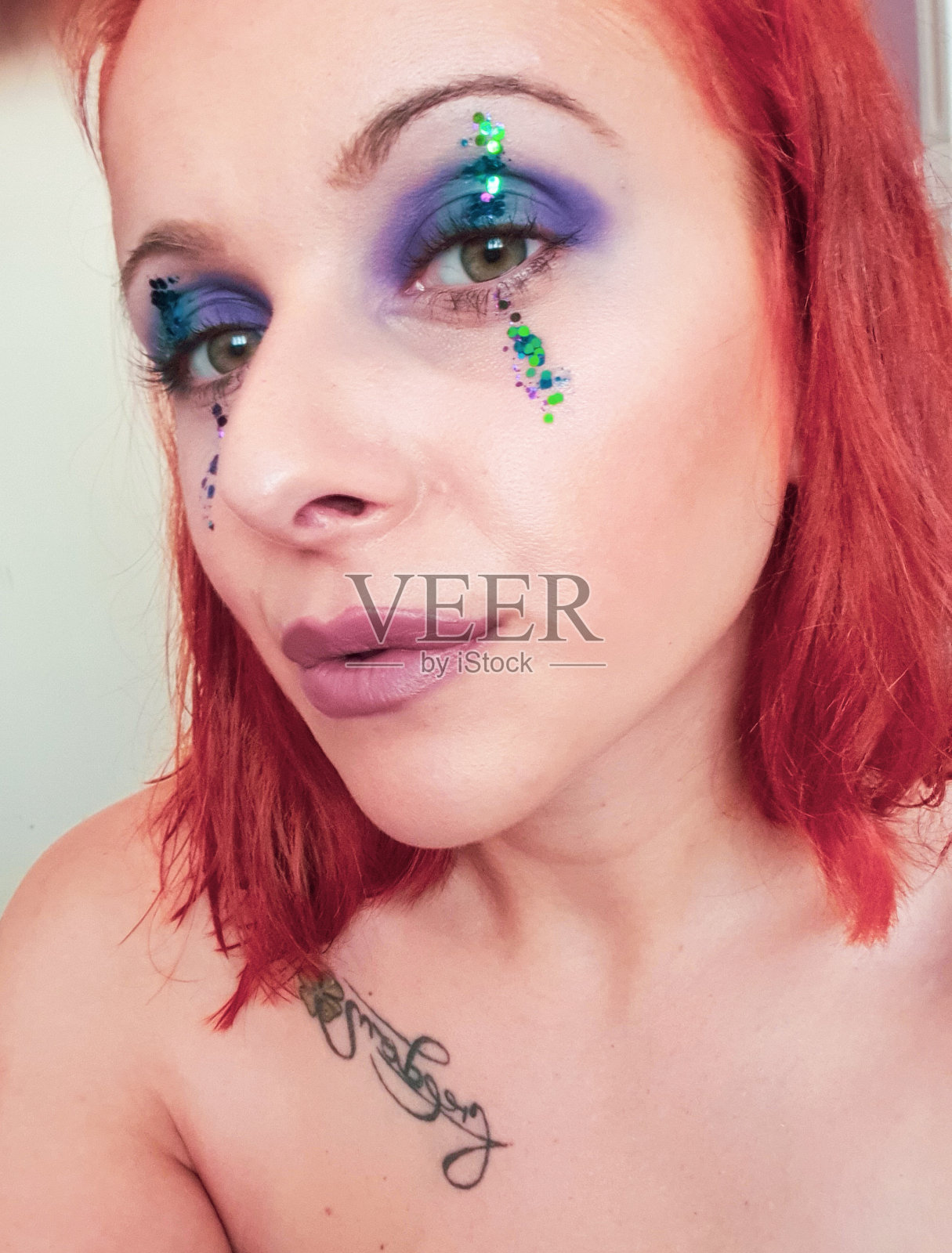 美人鱼组成照片摄影图片