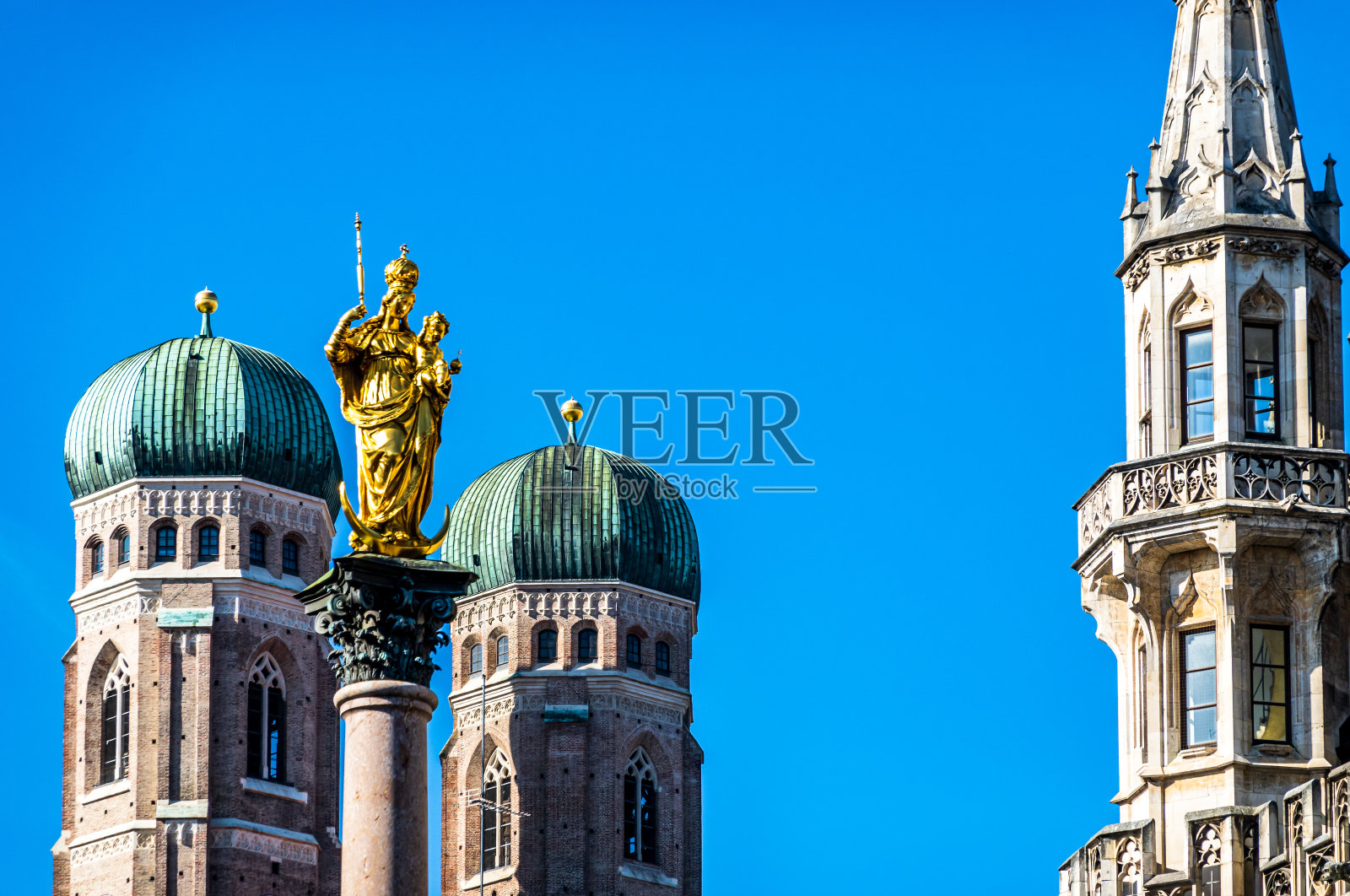 巴伐利亚慕尼黑新市政厅照片摄影图片