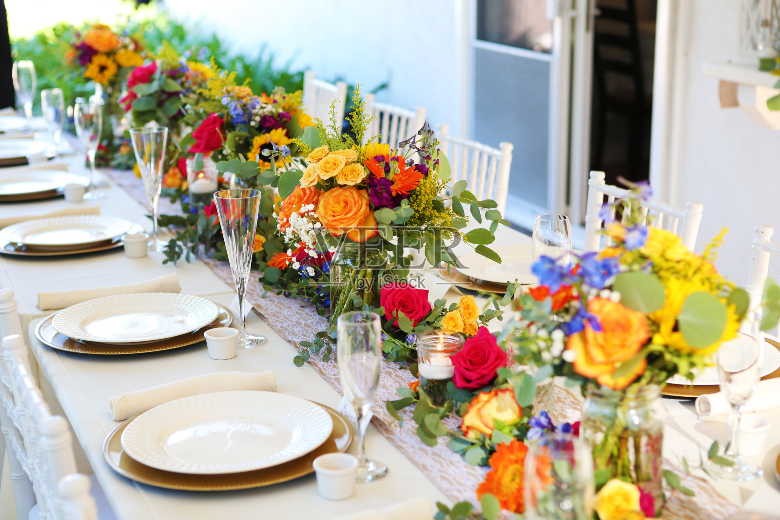 婚礼的细节照片摄影图片