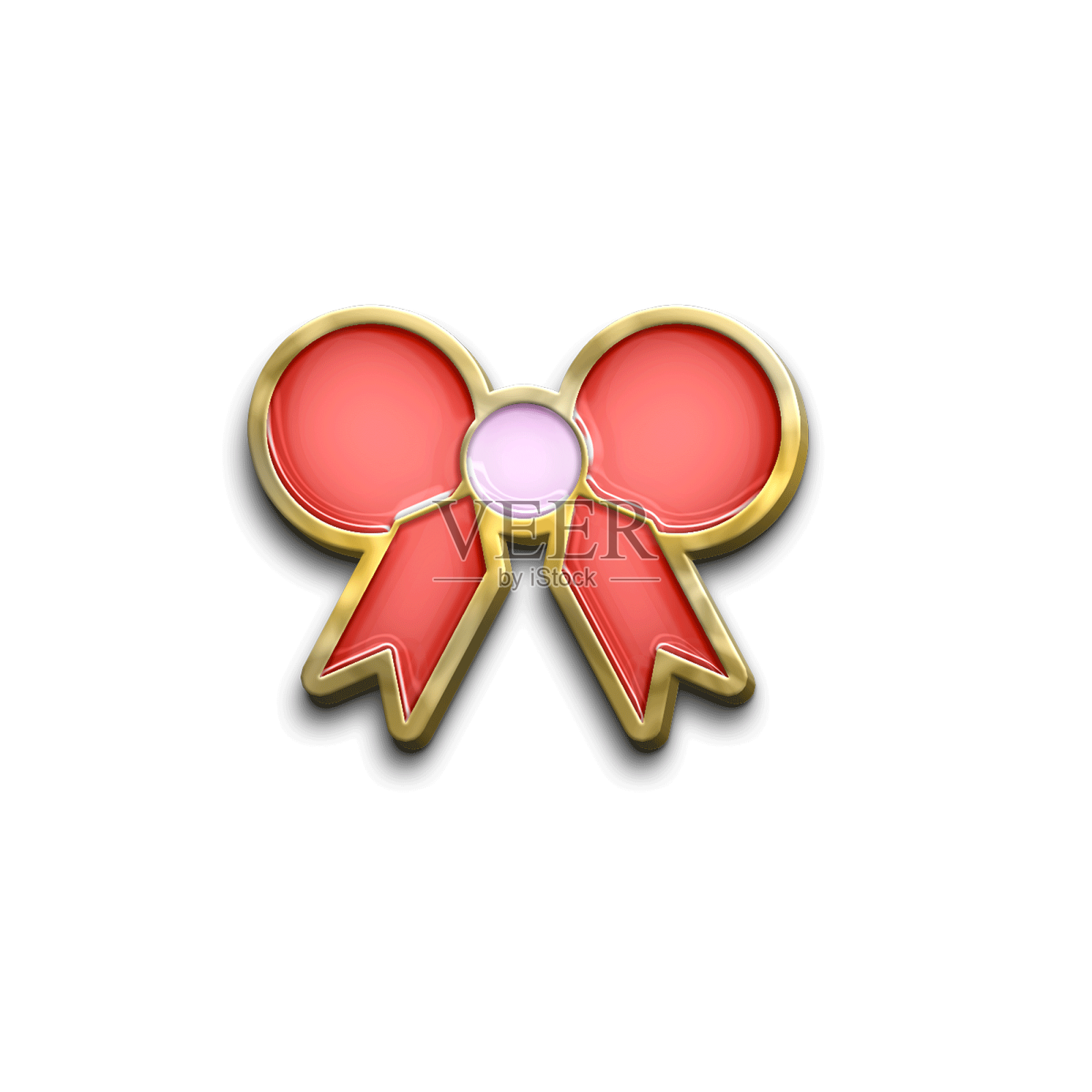 情人节礼物卡通徽章效果元素设计元素图片