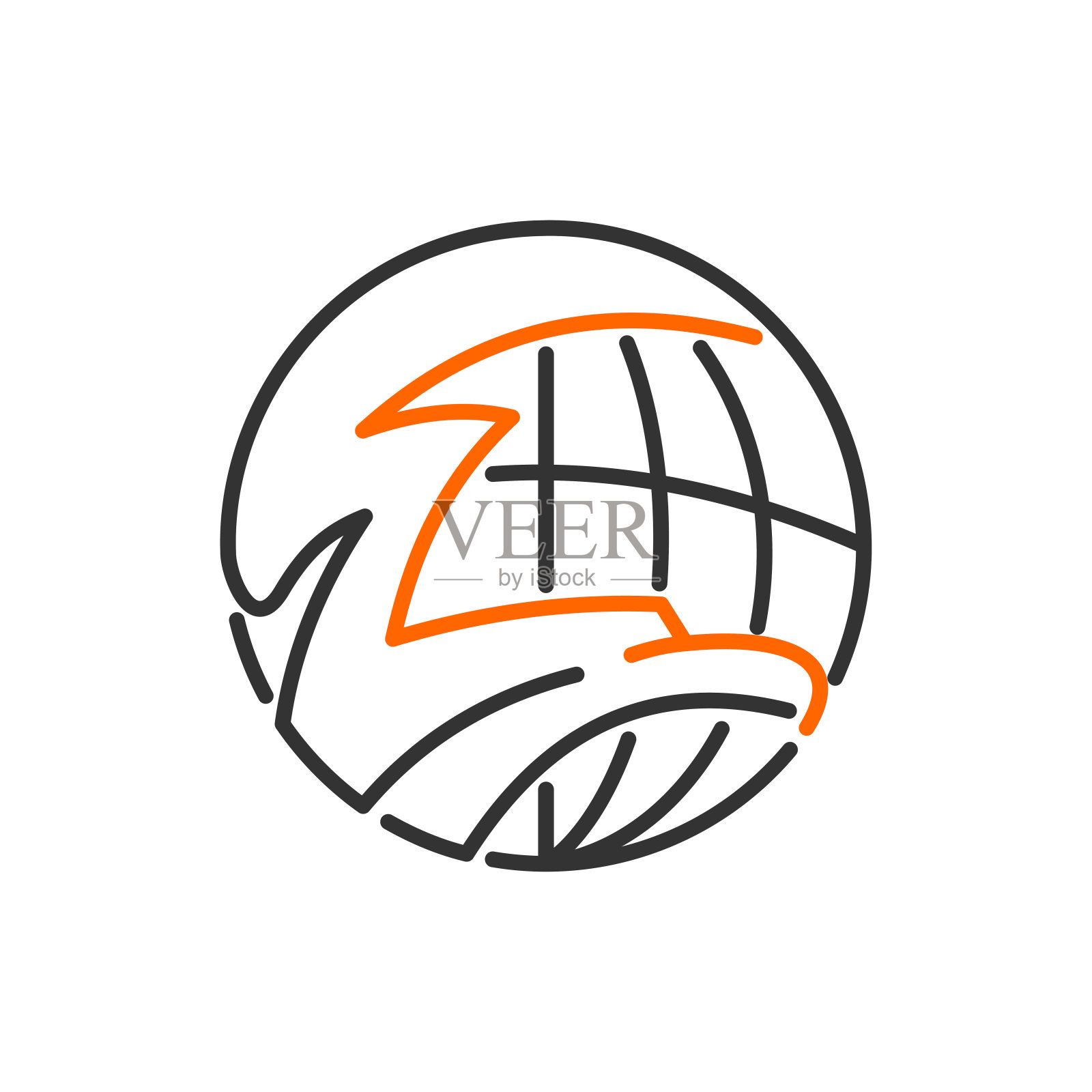 鹰世界国际图标插图模板符号插画图片素材