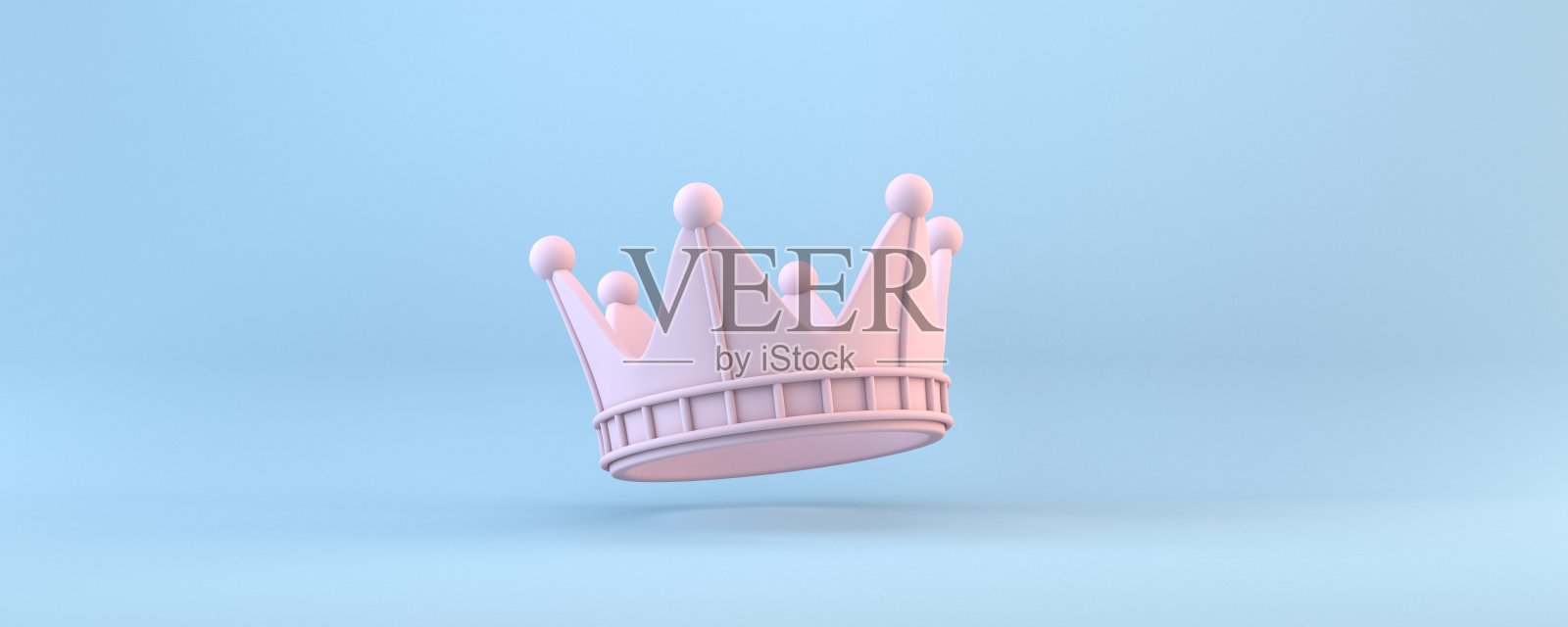 粉色皇冠3 d照片摄影图片