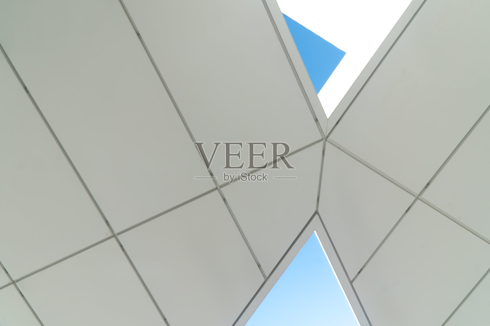 法兰克福大塔的结构照片摄影图片