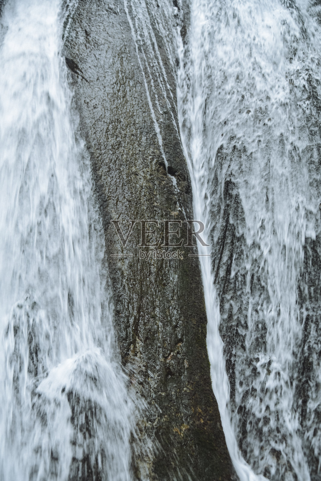 俄勒冈州胡德河的瓦克莱拉瀑布照片摄影图片