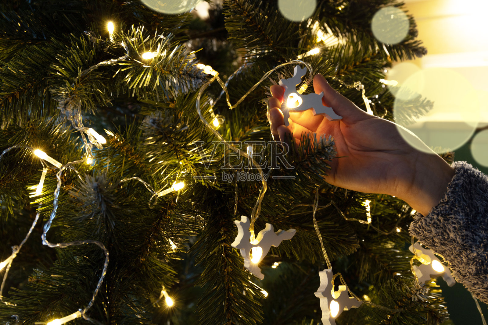 节日的背景。寒假和人们的观念。照片摄影图片