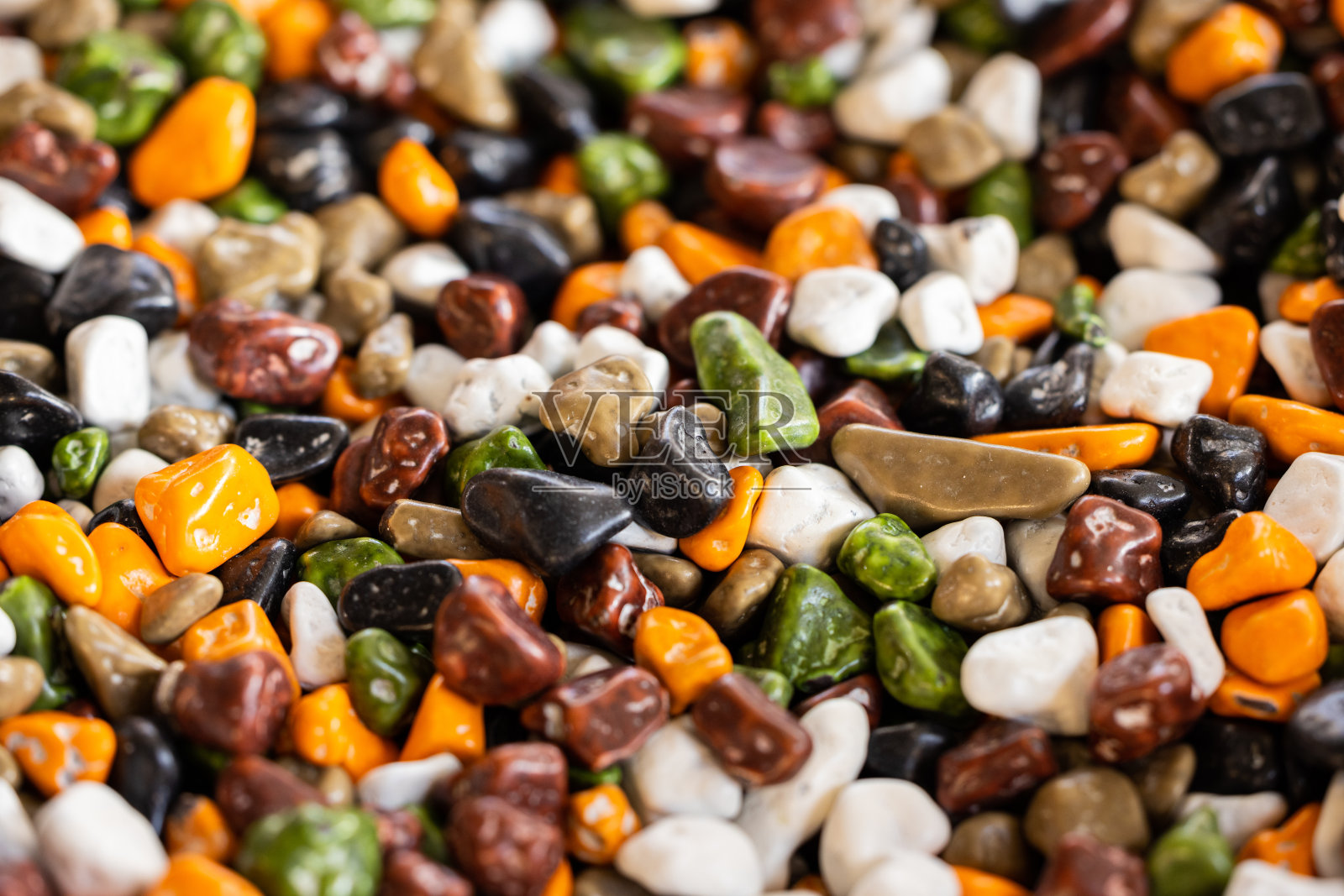 市场上五颜六色的美味糖果照片摄影图片