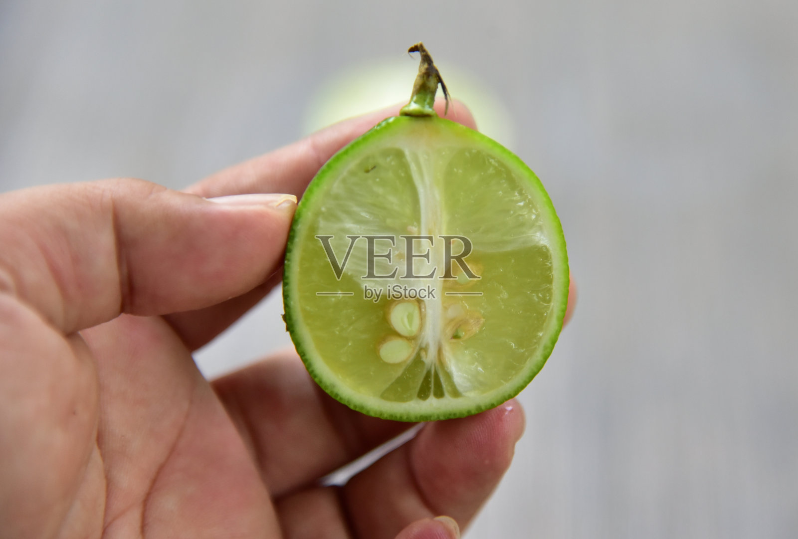 柑橘黄叶，关键酸橙照片摄影图片