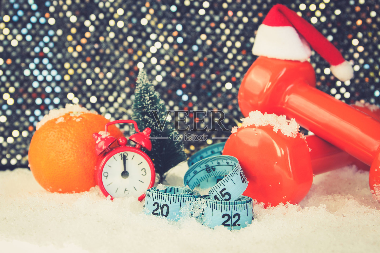 在2022年新的一年里在体育运动中取得成功的概念。照片摄影图片