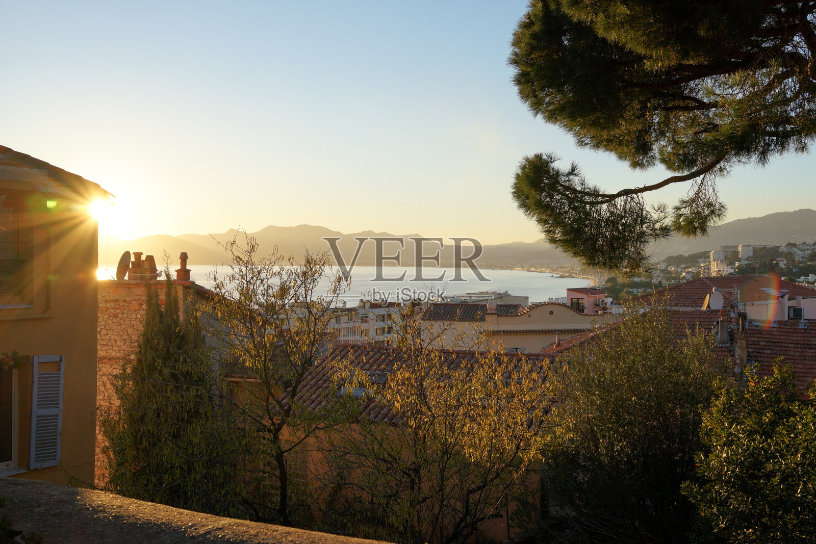 漂亮的海岸线海滨照片摄影图片