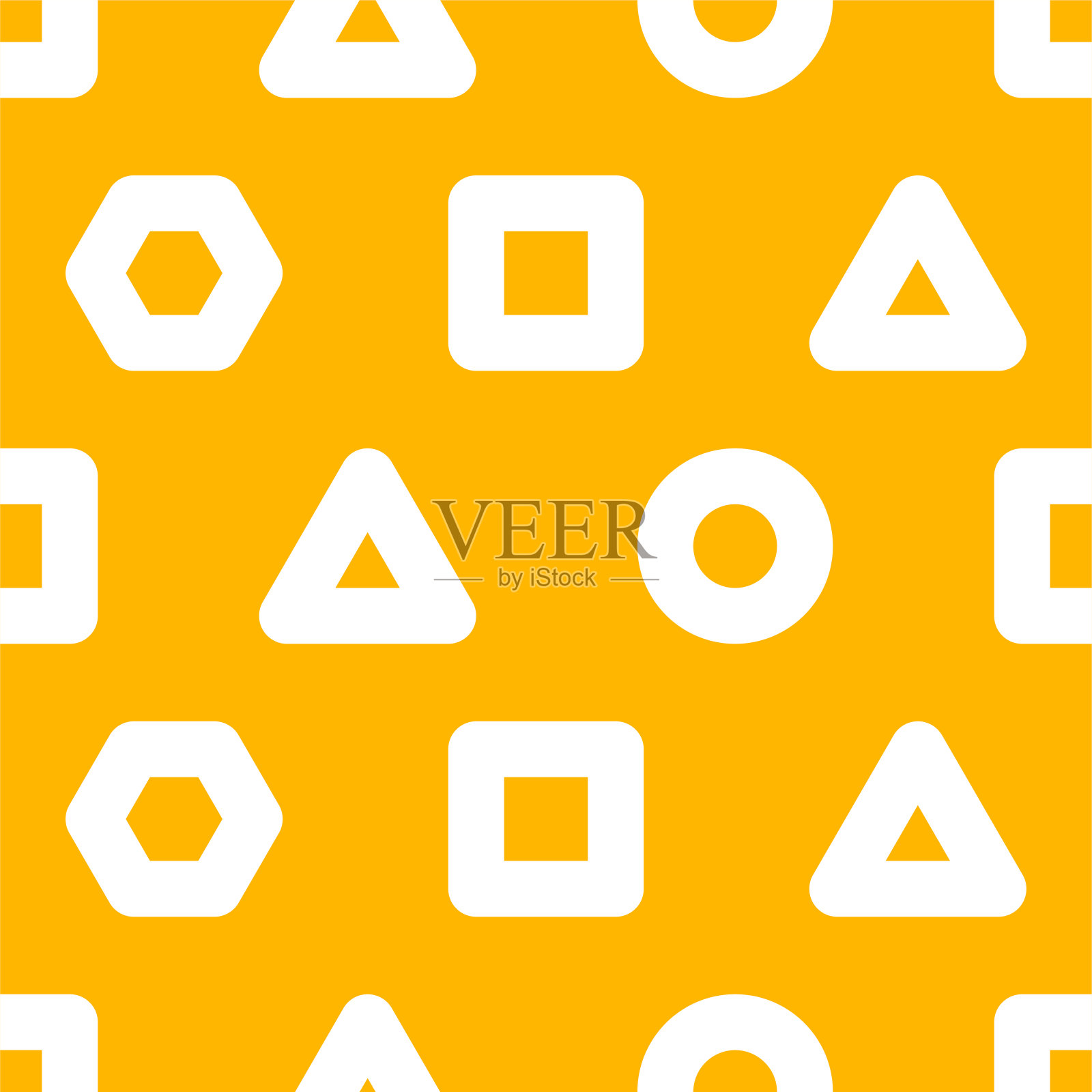 无缝几何图形抽象现代图案插画图片素材