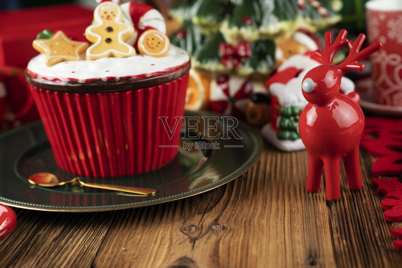 圣诞节的背景。照片摄影图片