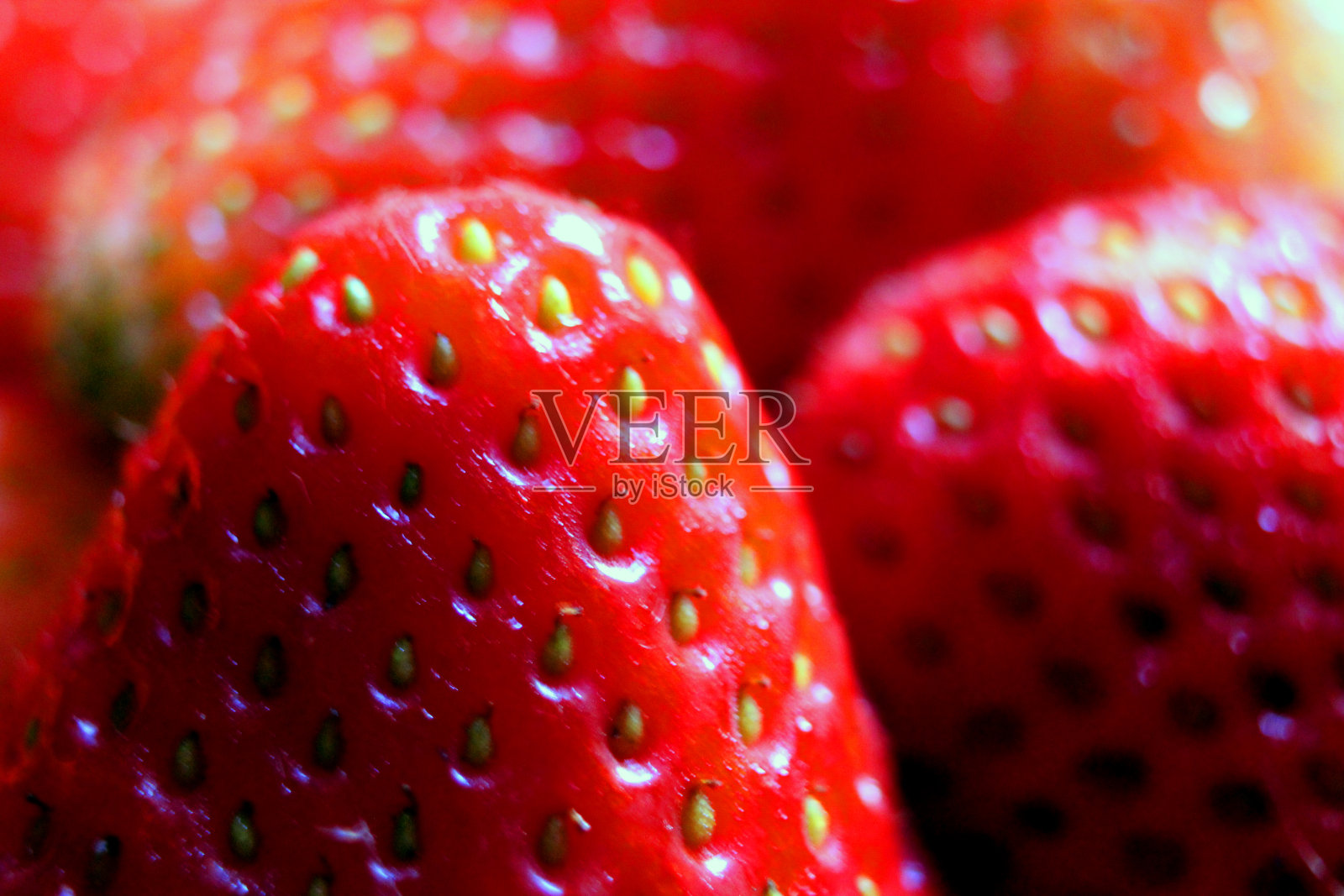 特写草莓照片摄影图片