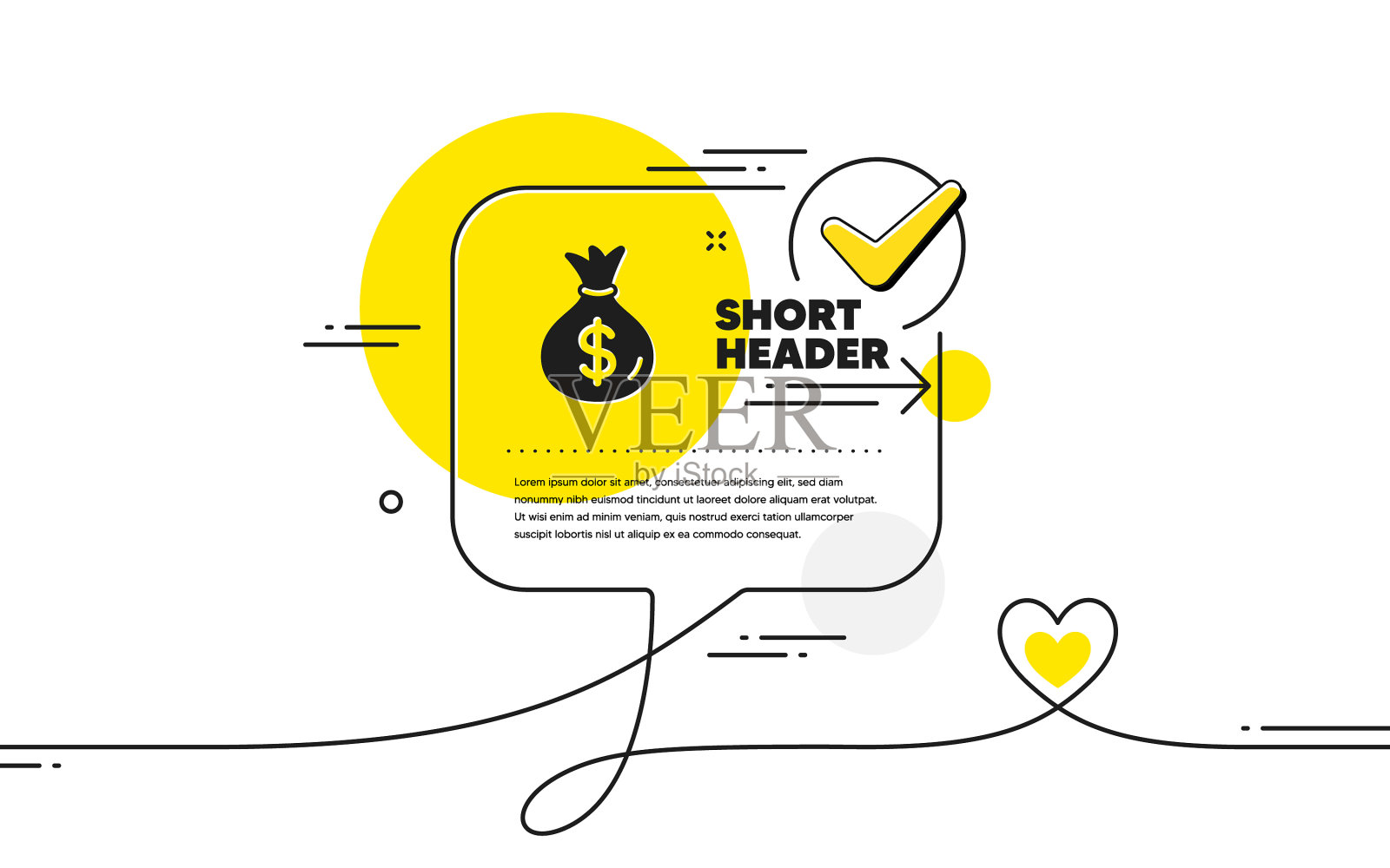 钱袋图标现金银行货币设计元素图片